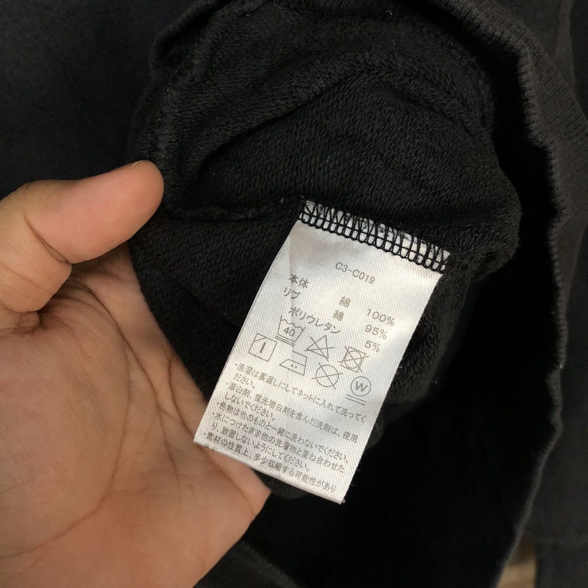 Champion Champion Black Faded vintage Sweatshirt #H428 Size S / US 4 / IT 40 - 9 Thumbnail
