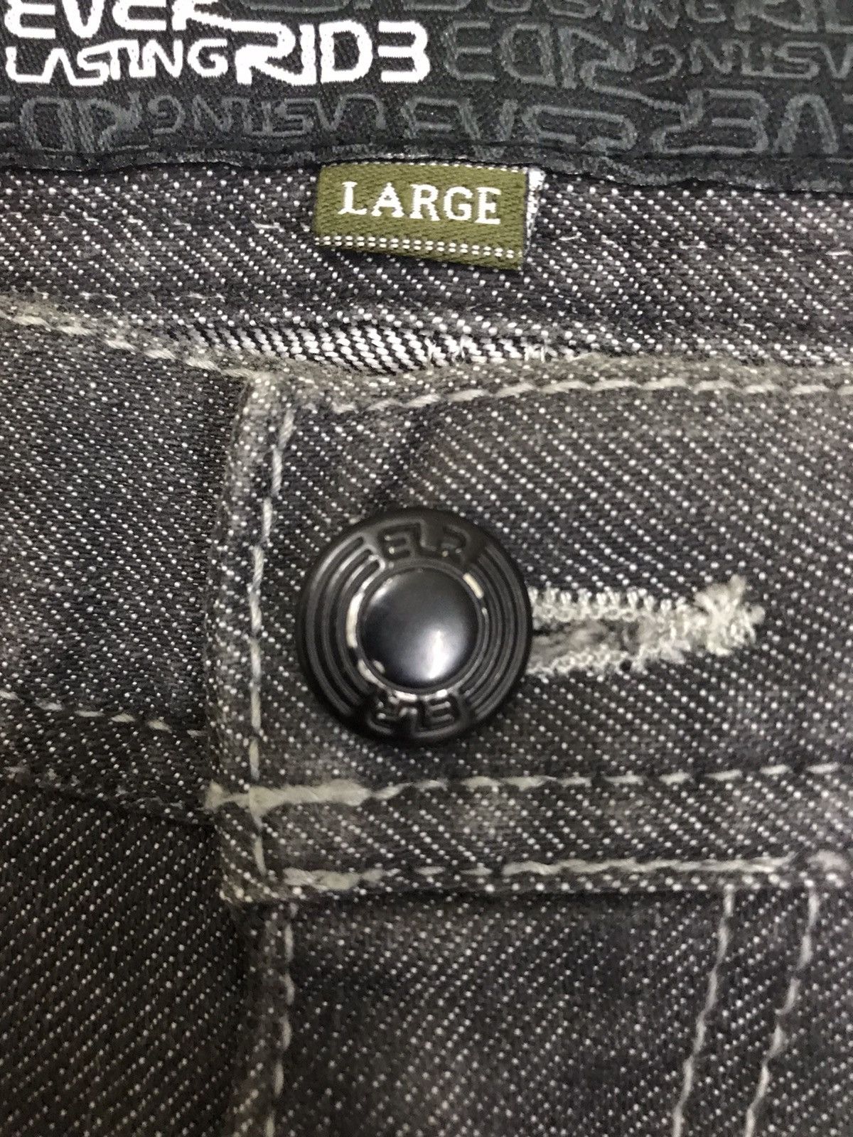 If Six Was Nine × Japanese Brand Everlasting Ride Japan Jeans Size US 34 / EU 50 - 15 Thumbnail