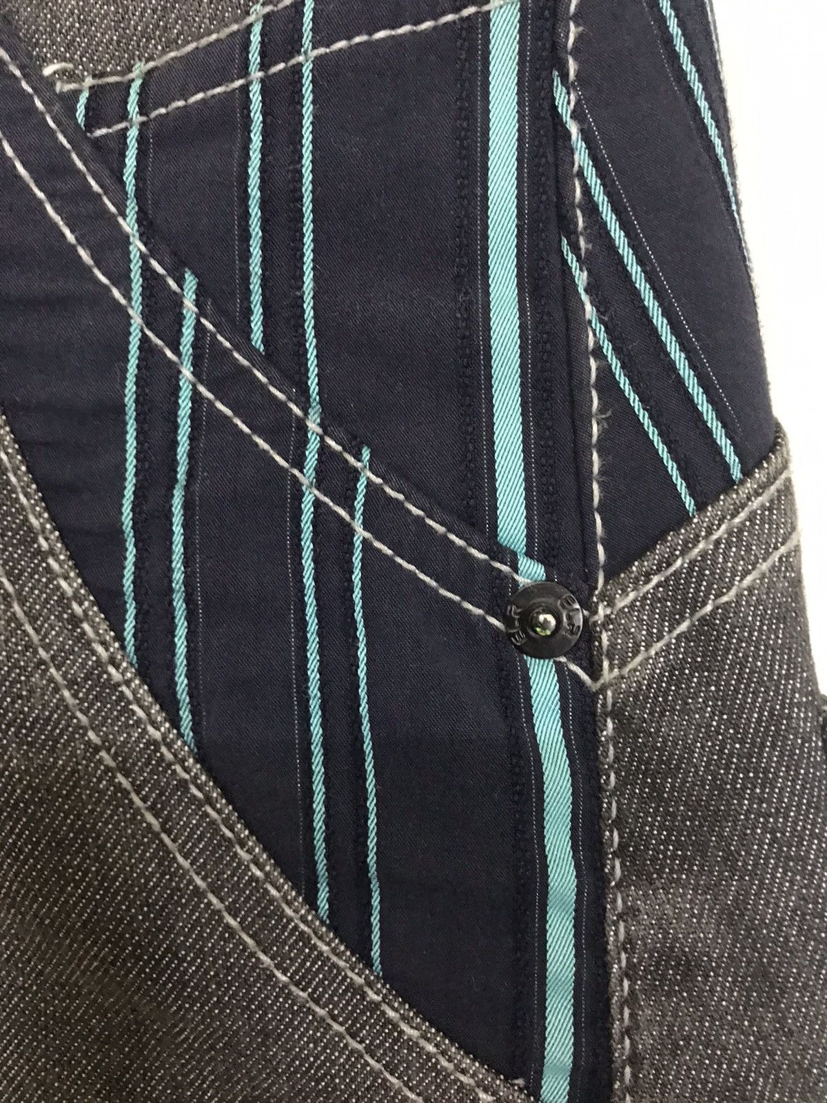 If Six Was Nine × Japanese Brand Everlasting Ride Japan Jeans Size US 34 / EU 50 - 14 Thumbnail