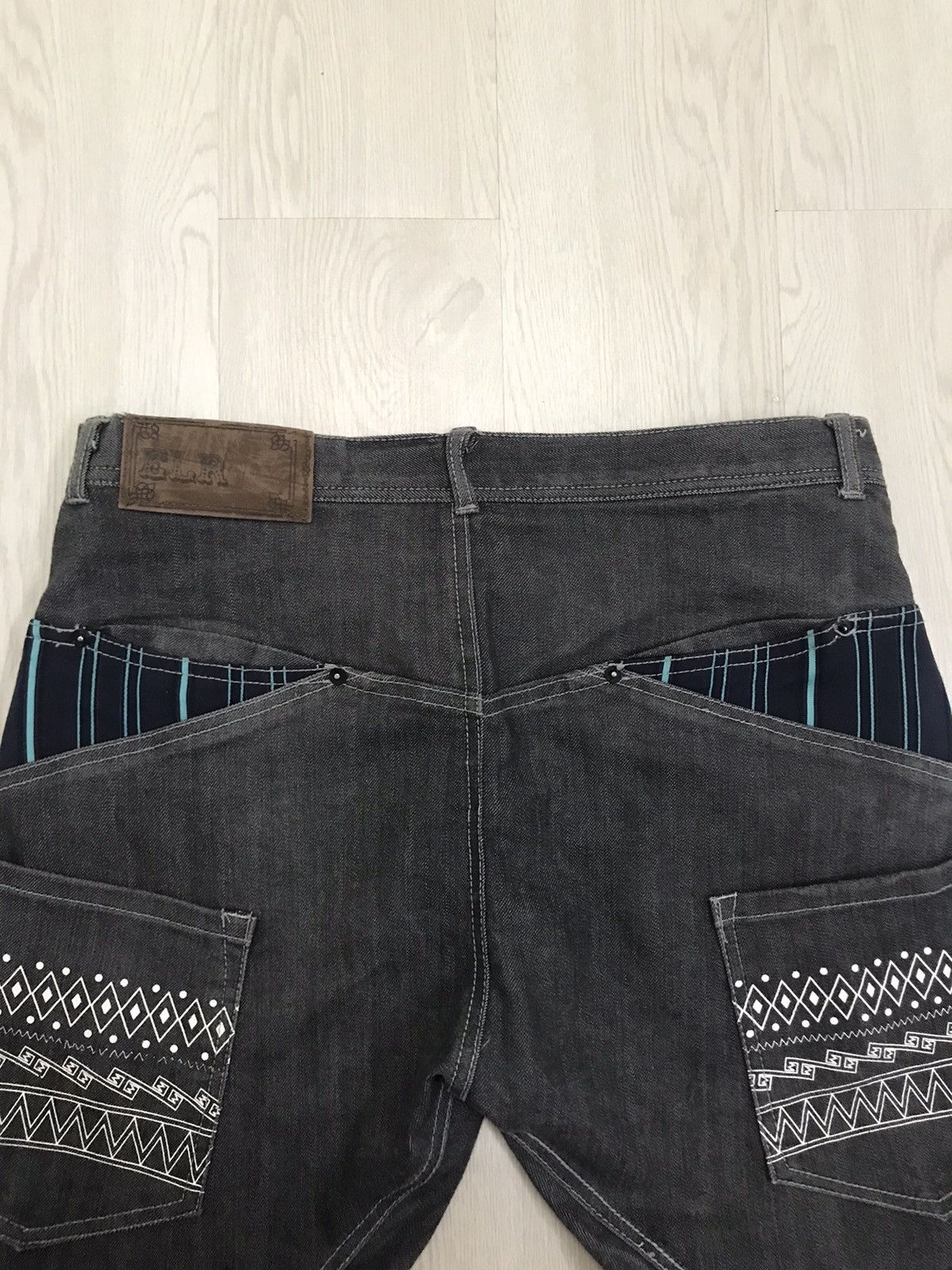 If Six Was Nine × Japanese Brand Everlasting Ride Japan Jeans Size US 34 / EU 50 - 5 Thumbnail