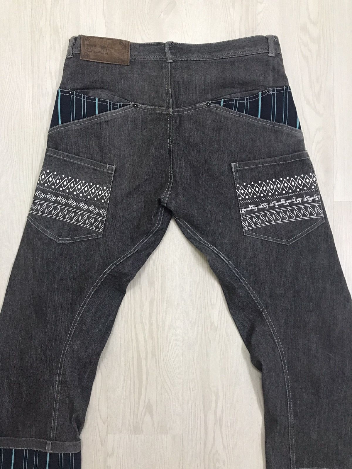 If Six Was Nine × Japanese Brand Everlasting Ride Japan Jeans Size US 34 / EU 50 - 3 Thumbnail