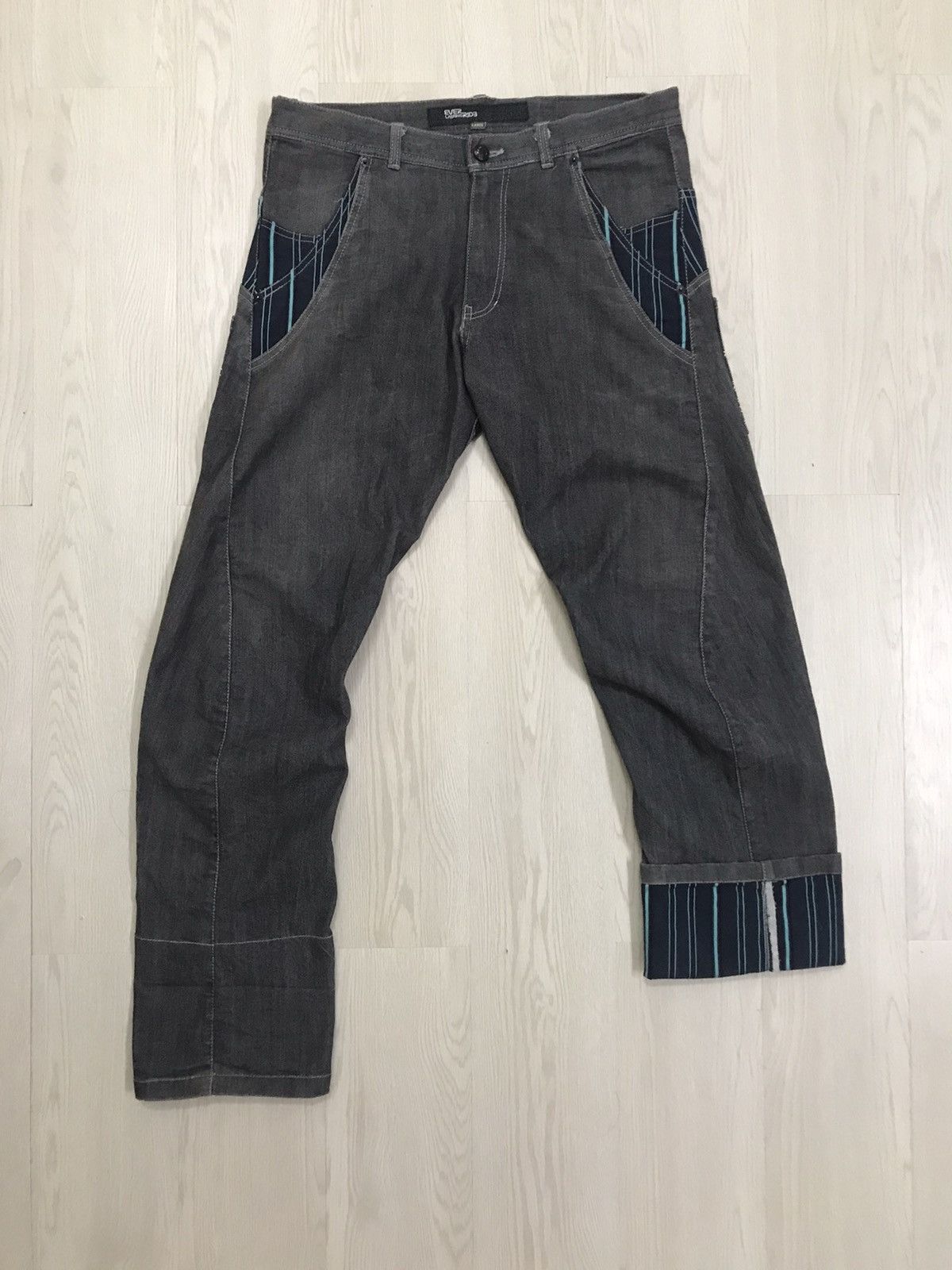 If Six Was Nine × Japanese Brand Everlasting Ride Japan Jeans Size US 34 / EU 50 - 2 Thumbnail