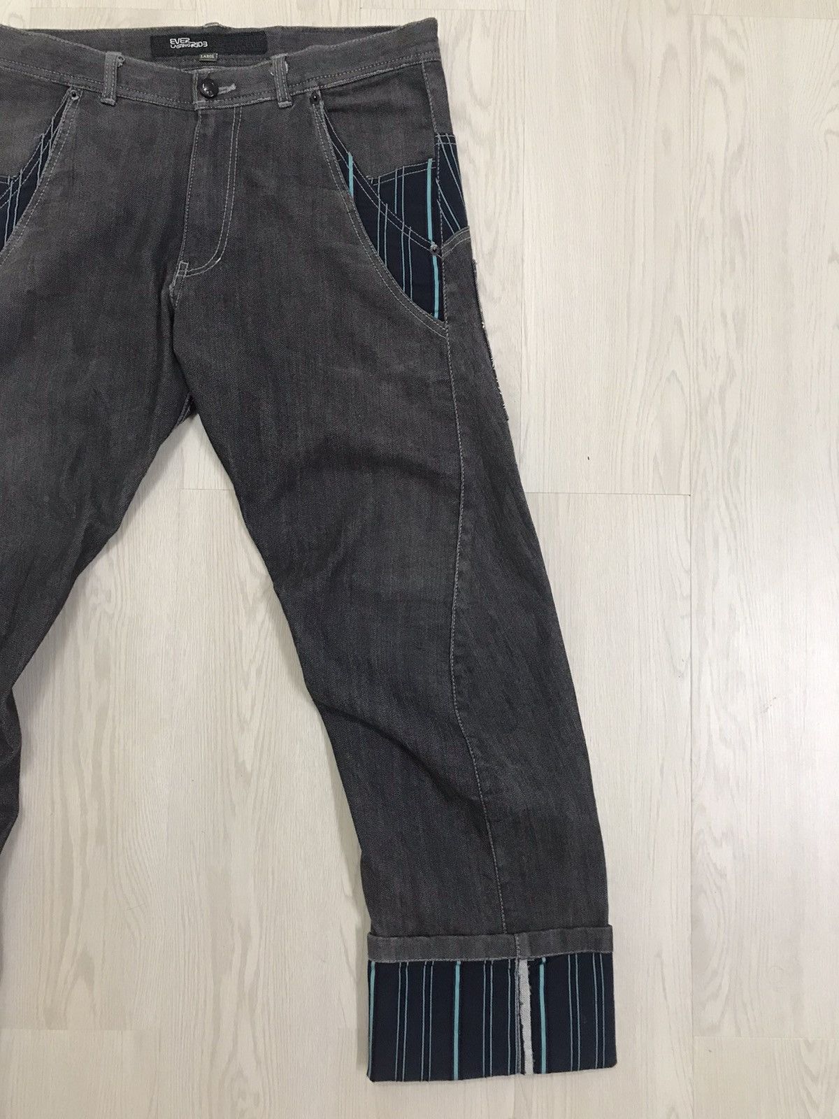 If Six Was Nine × Japanese Brand Everlasting Ride Japan Jeans Size US 34 / EU 50 - 10 Thumbnail