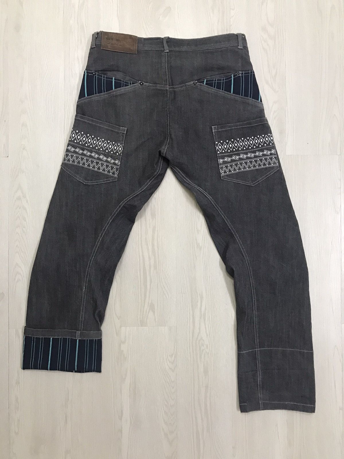 If Six Was Nine × Japanese Brand Everlasting Ride Japan Jeans Size US 34 / EU 50 - 1 Thumbnail