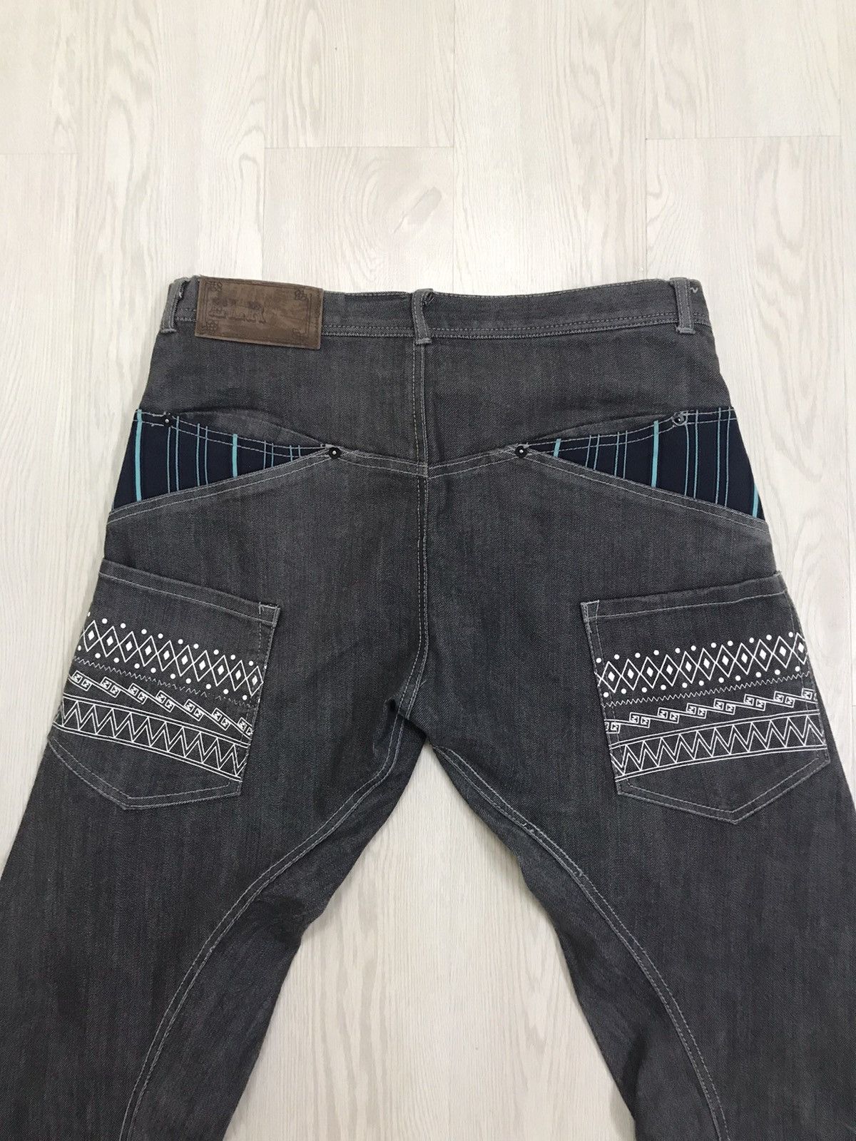 If Six Was Nine × Japanese Brand Everlasting Ride Japan Jeans Size US 34 / EU 50 - 4 Thumbnail