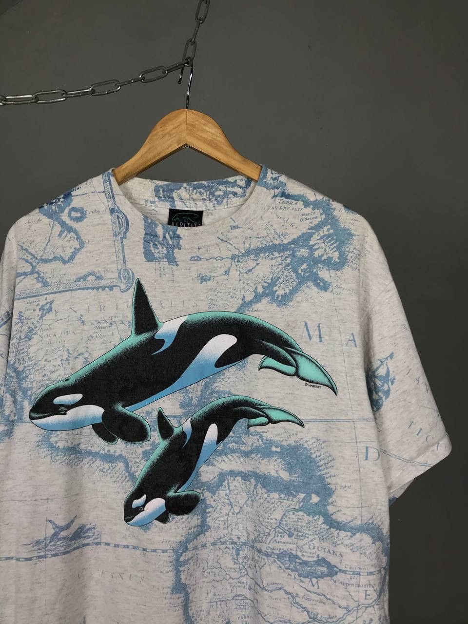 Vintage Habitat animal American vintage made in USA tee Size US L / EU 52-54 / 3 - 2 Thumbnail
