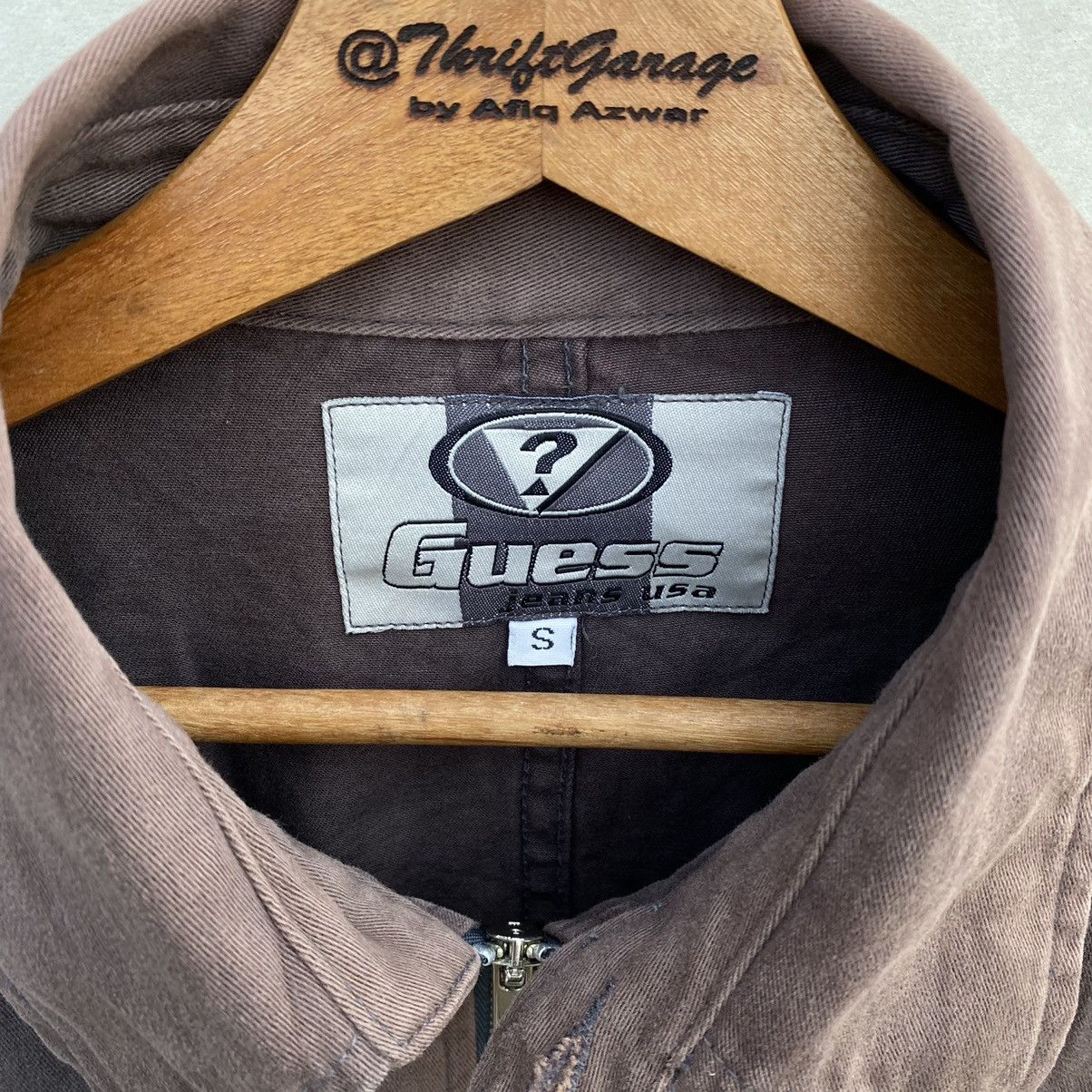 Guess Vintage Guess Jeans Sun Faded Zipper Jacket Made in USA Size US S / EU 44-46 / 1 - 4 Thumbnail