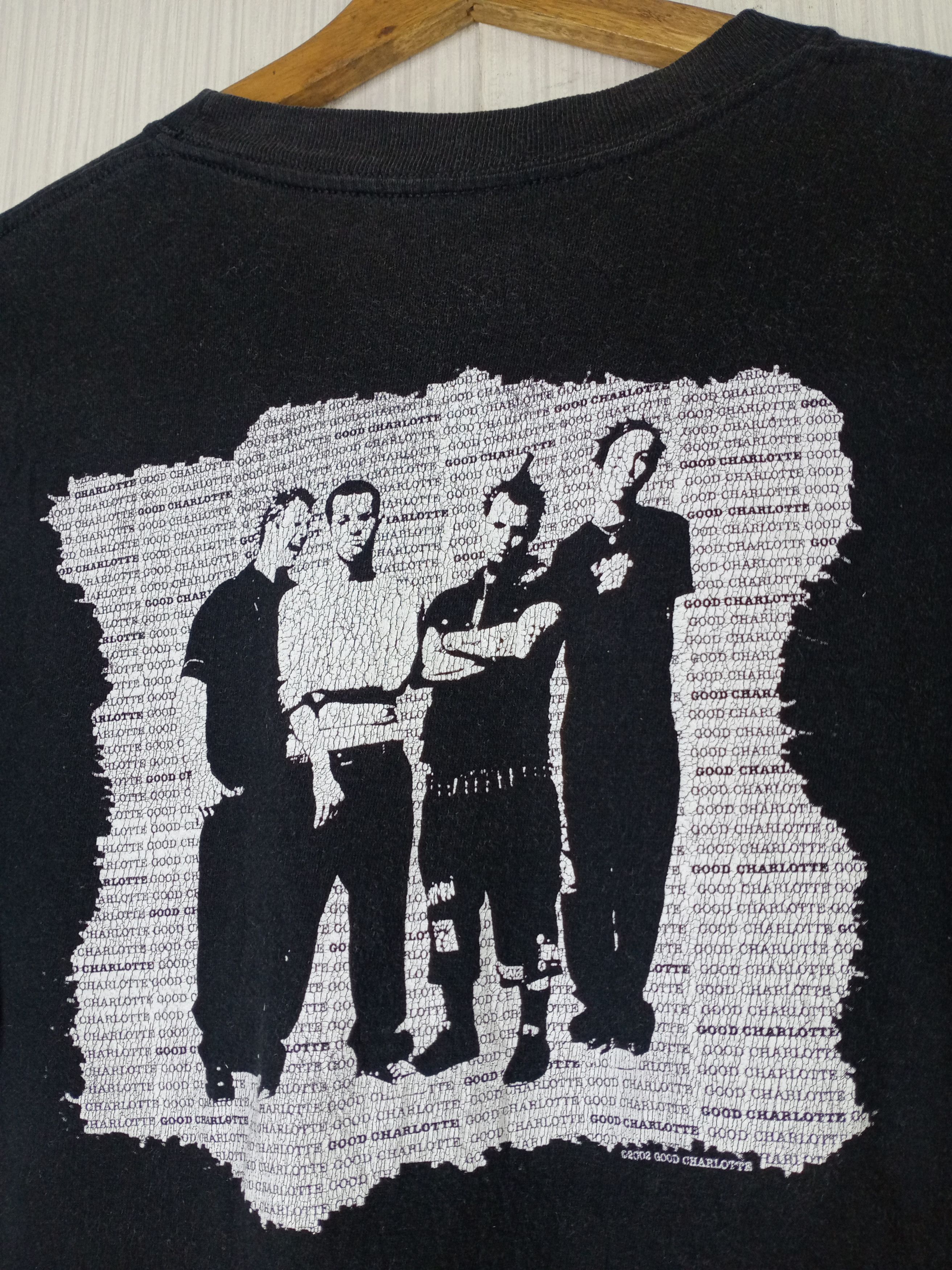 Band Tees × Vintage Rare Vintage 2002 Good Charlotte Band Rock Tshirt Size US M / EU 48-50 / 2 - 4 Thumbnail