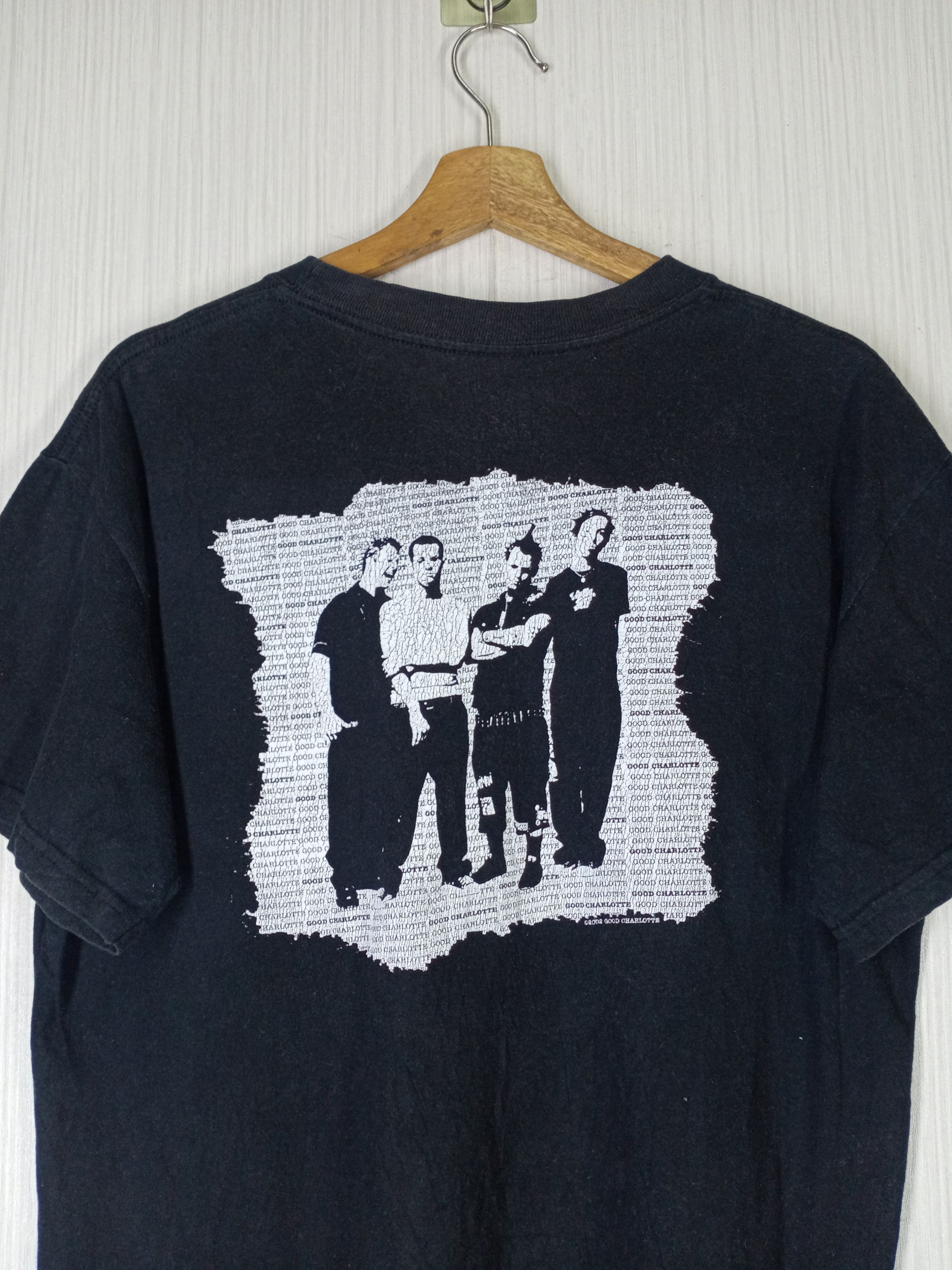 Band Tees × Vintage Rare Vintage 2002 Good Charlotte Band Rock Tshirt Size US M / EU 48-50 / 2 - 6 Thumbnail