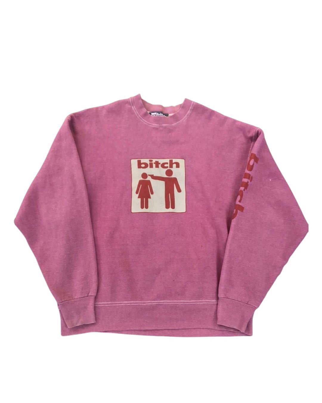 Vintage Vintage Bitch Skateboards Sweatshirts Rare Colour Size US M / EU 48-50 / 2 - 1 Thumbnail