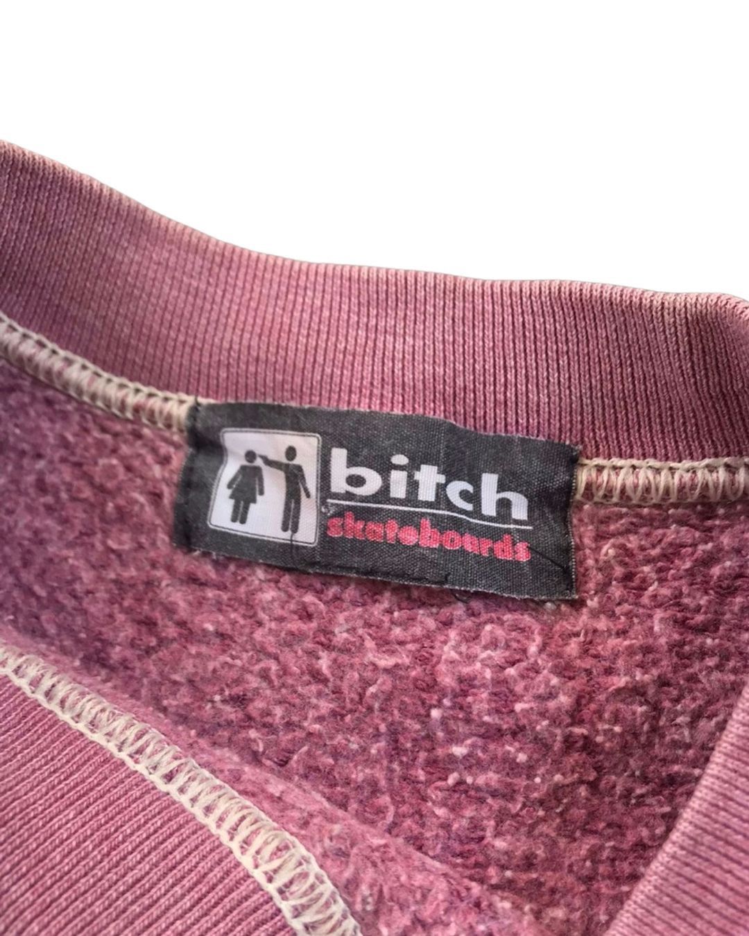 Vintage Vintage Bitch Skateboards Sweatshirts Rare Colour Size US M / EU 48-50 / 2 - 4 Thumbnail