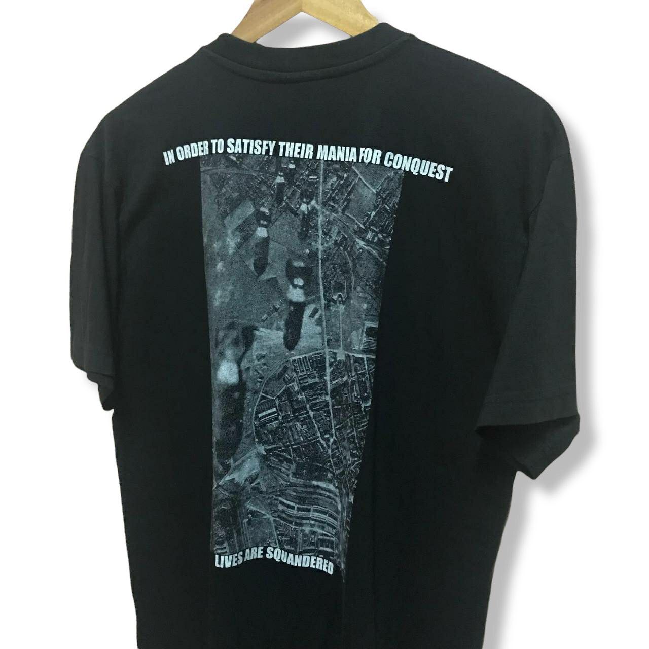 Band Tees × Vintage Vintage Discharge Why? D-Beat Hardcore Crust Punk T Shirt Size US M / EU 48-50 / 2 - 4 Thumbnail