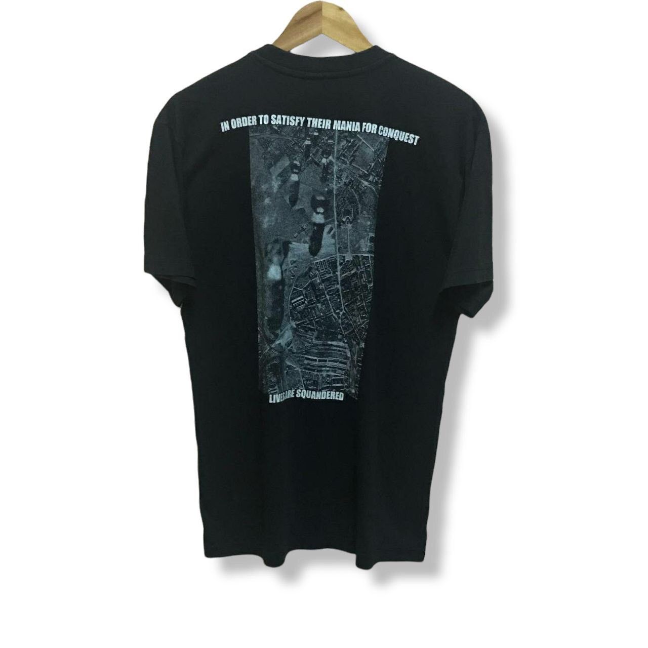 Band Tees × Vintage Vintage Discharge Why? D-Beat Hardcore Crust Punk T Shirt Size US M / EU 48-50 / 2 - 2 Thumbnail