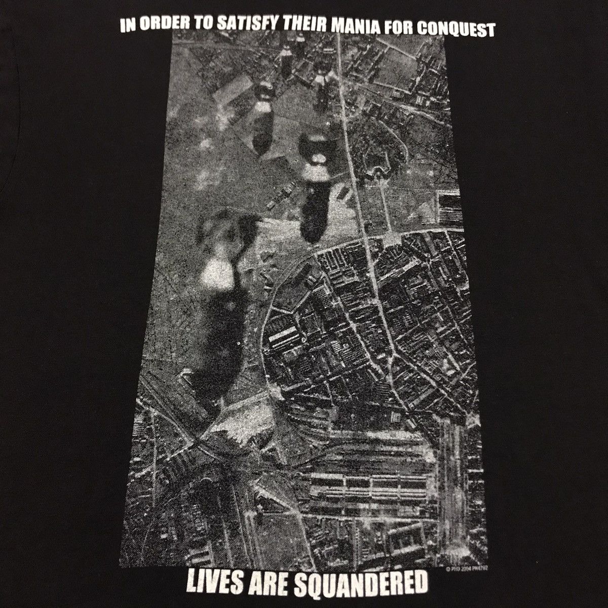 Band Tees × Vintage Vintage Discharge Why? D-Beat Hardcore Crust Punk T Shirt Size US M / EU 48-50 / 2 - 6 Thumbnail