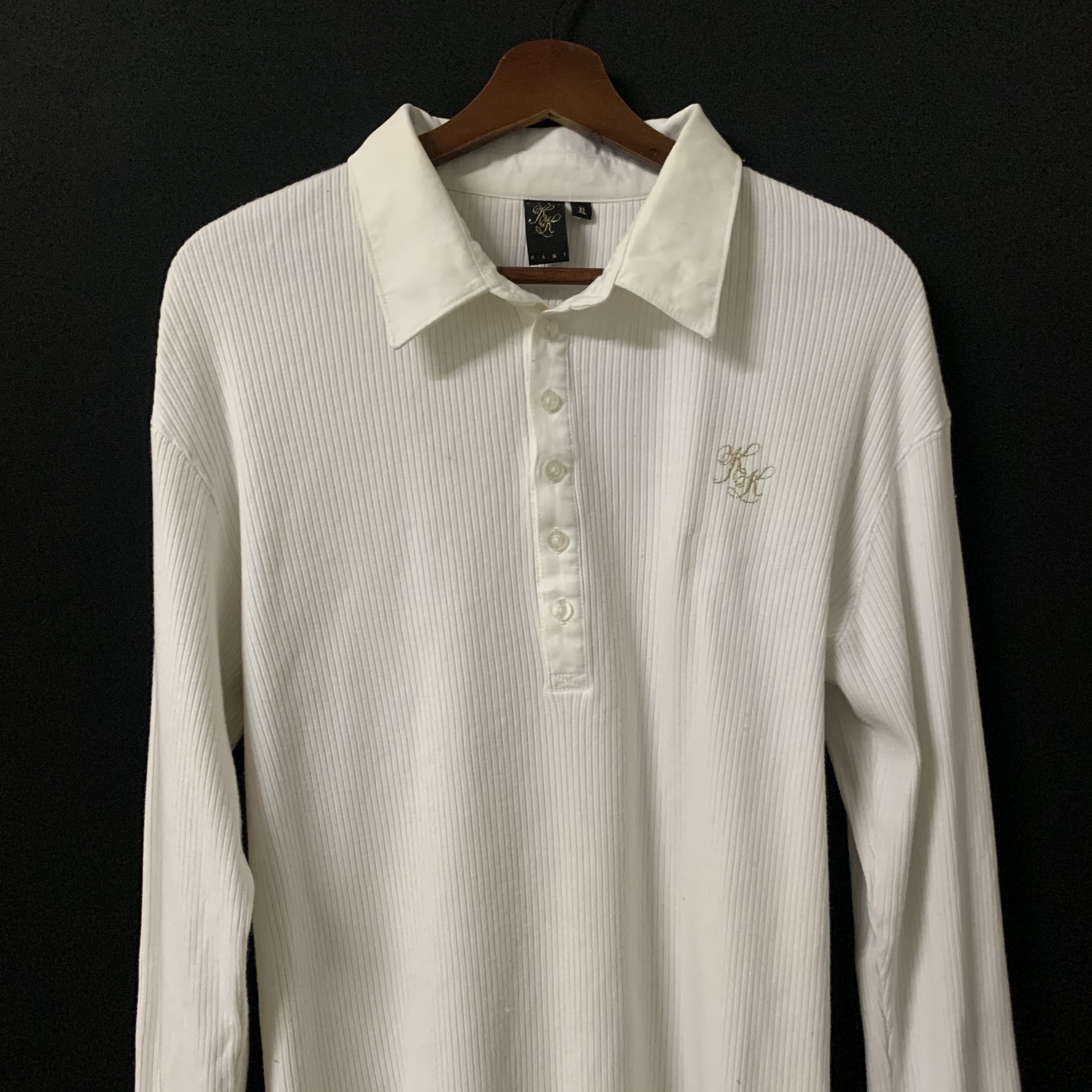Japanese Brand Karl Kani Brand Embroidery Blank Polo Shirt Size US S / EU 44-46 / 1 - 3 Thumbnail