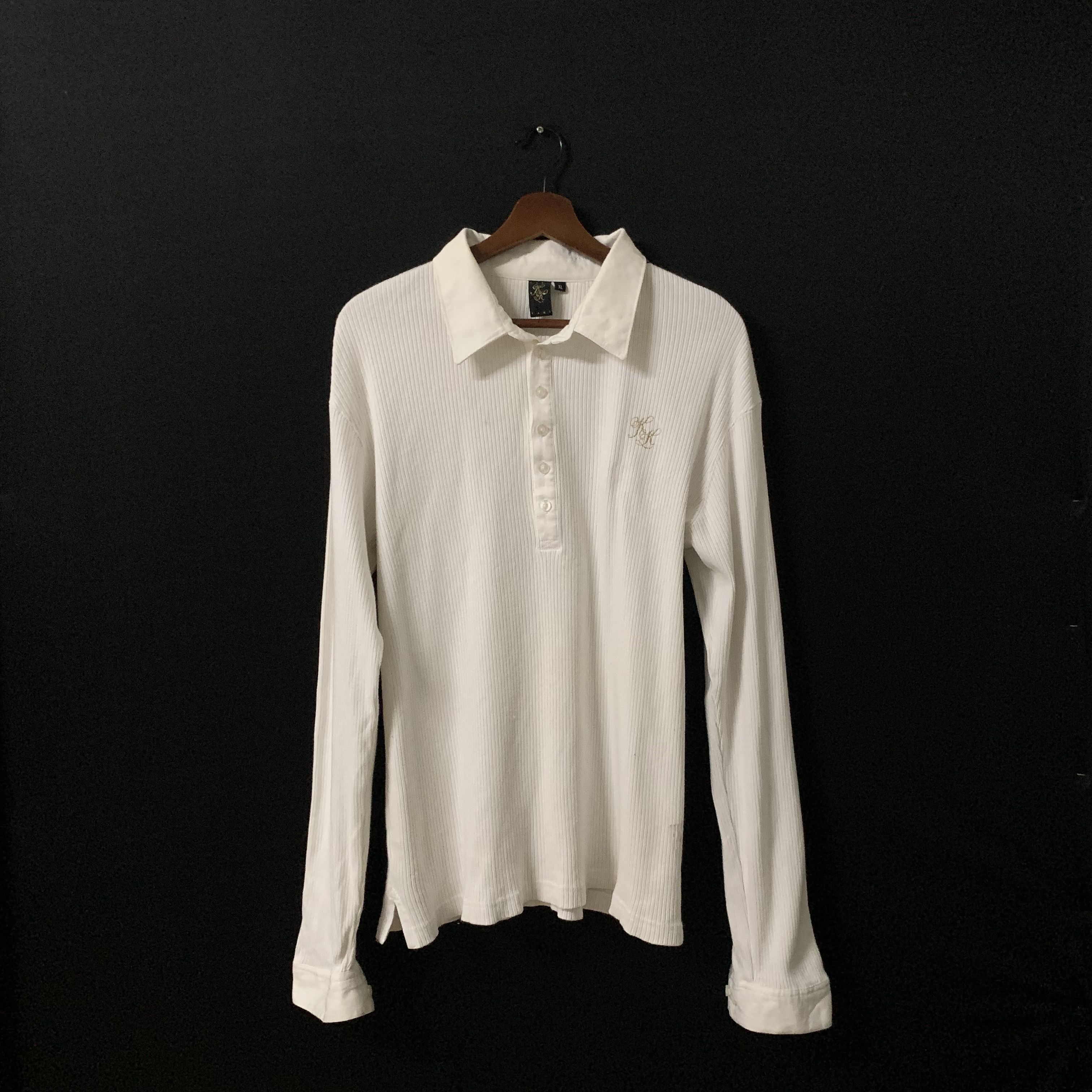 Japanese Brand Karl Kani Brand Embroidery Blank Polo Shirt Size US S / EU 44-46 / 1 - 1 Thumbnail
