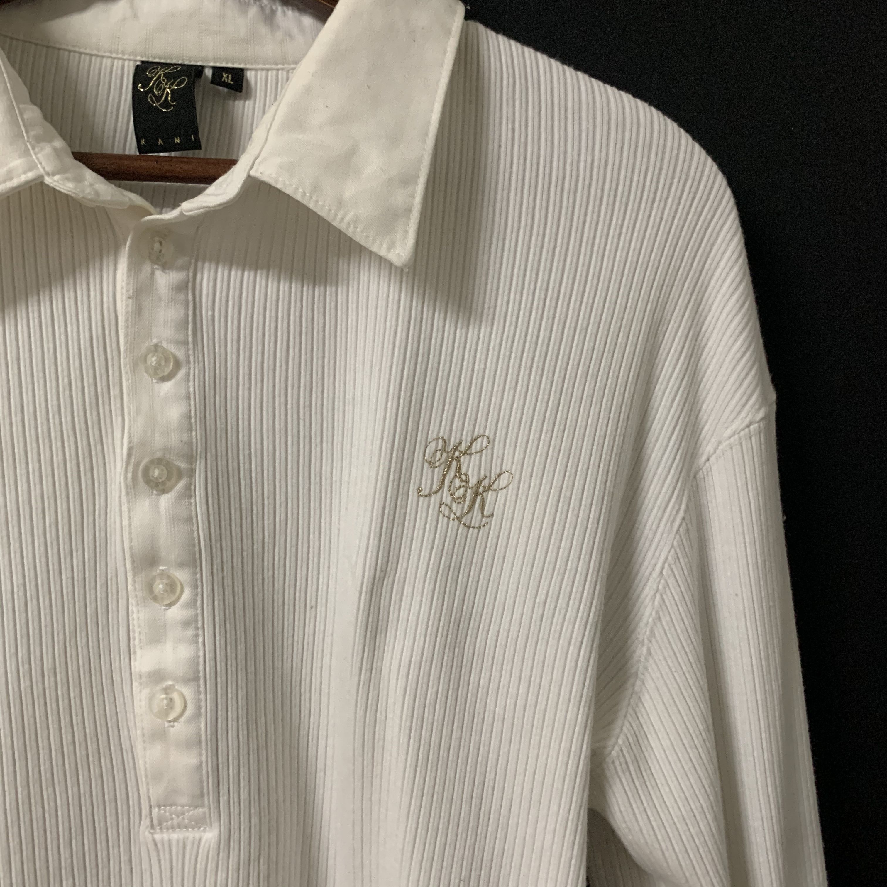 Japanese Brand Karl Kani Brand Embroidery Blank Polo Shirt Size US S / EU 44-46 / 1 - 2 Thumbnail