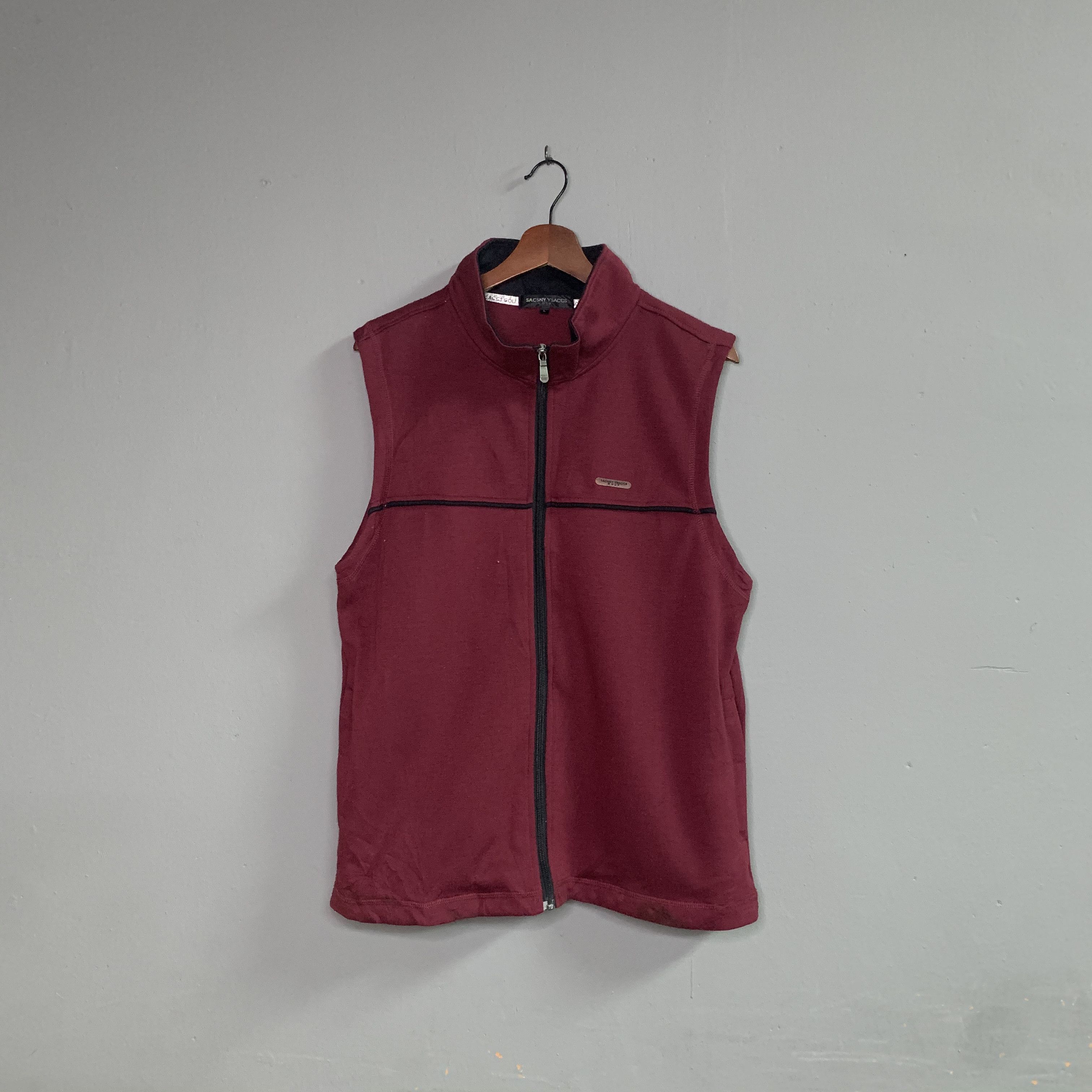 Yohji Yamamoto Vintage Sacsny Y’saccs By Yohji Yamamoto Sleeveless Size US L / EU 52-54 / 3 - 1 Thumbnail