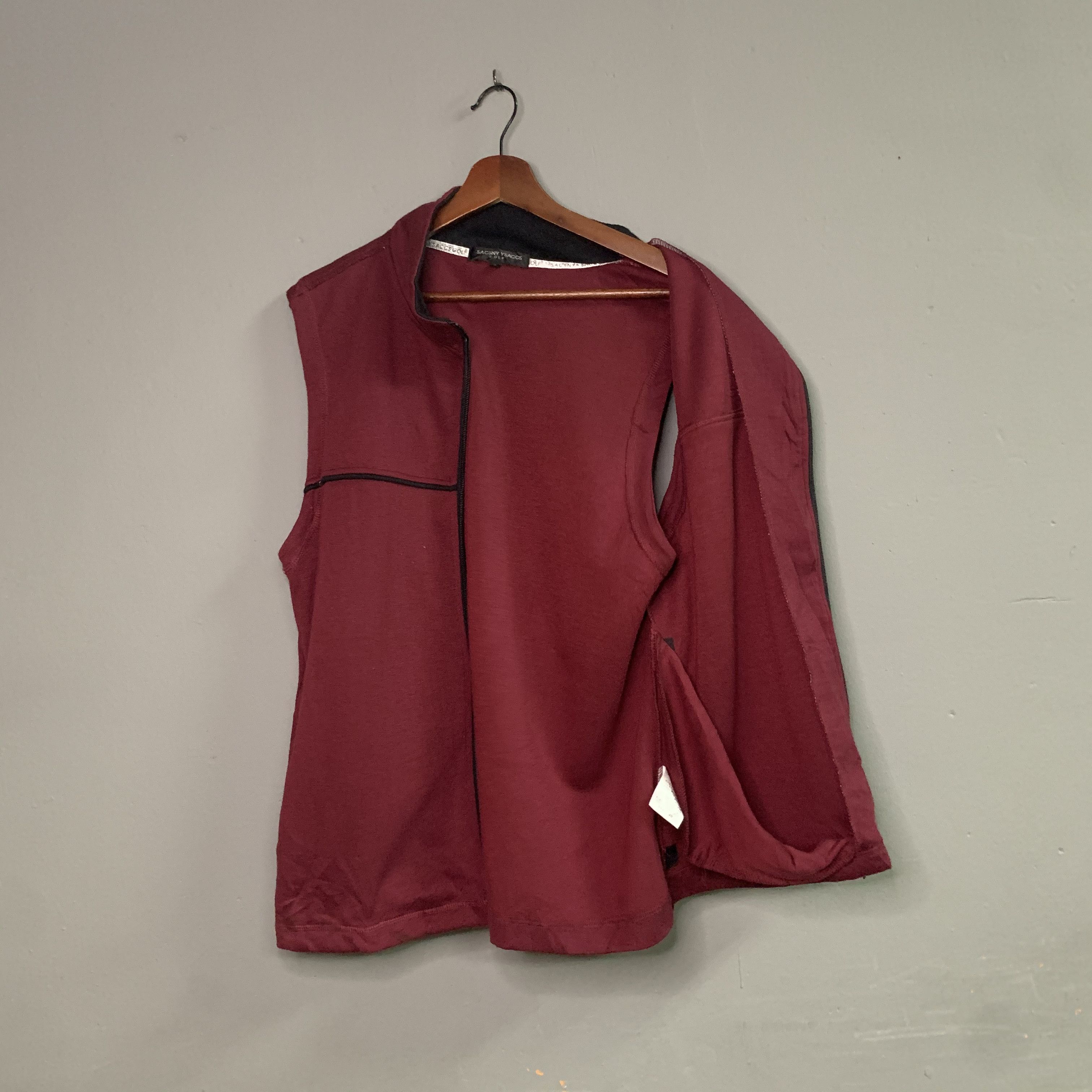 Yohji Yamamoto Vintage Sacsny Y’saccs By Yohji Yamamoto Sleeveless Size US L / EU 52-54 / 3 - 7 Thumbnail