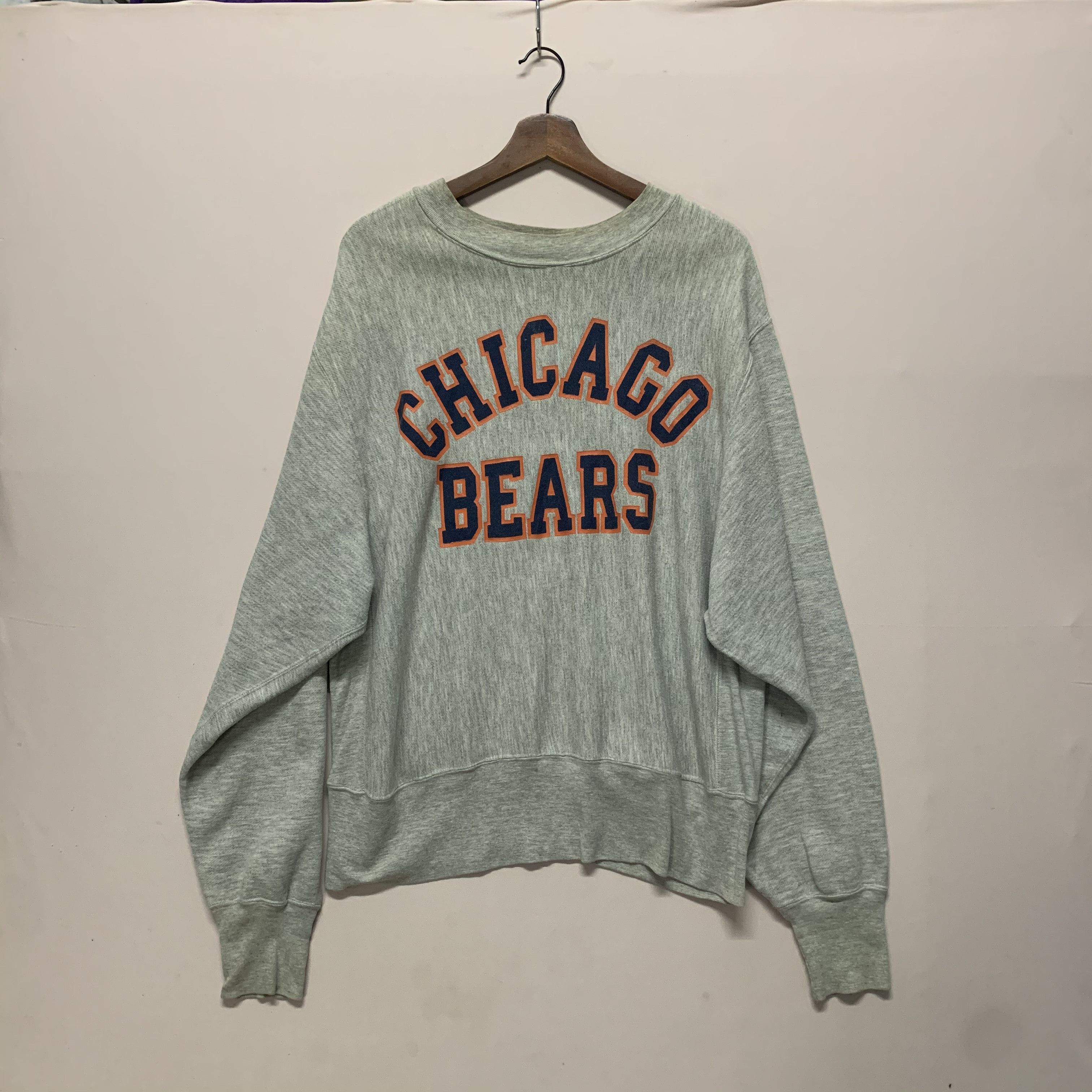 Logo 7 Vintage Logo 7 Chicago Bears Crewneck Pullover Sweater Size US M / EU 48-50 / 2 - 1 Thumbnail