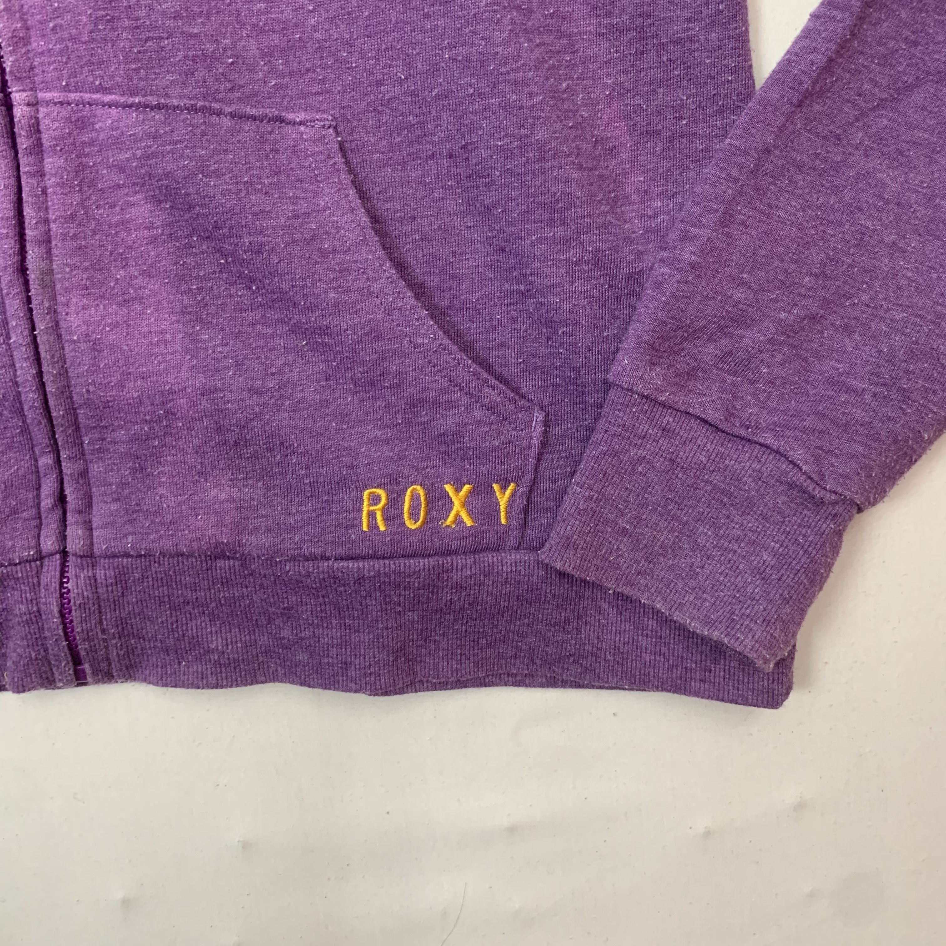 Rainbow Vintage Roxy Surfing Tie Dye Hooded Pullover Sweatshirts Size US XS / EU 42 / 0 - 4 Thumbnail