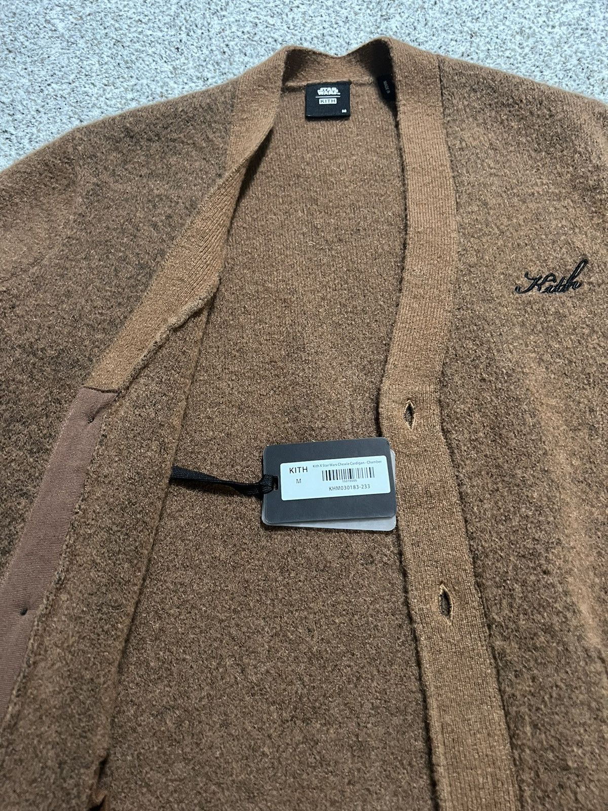 Kith KITH X Star Wars Chewie Cardigan | Grailed