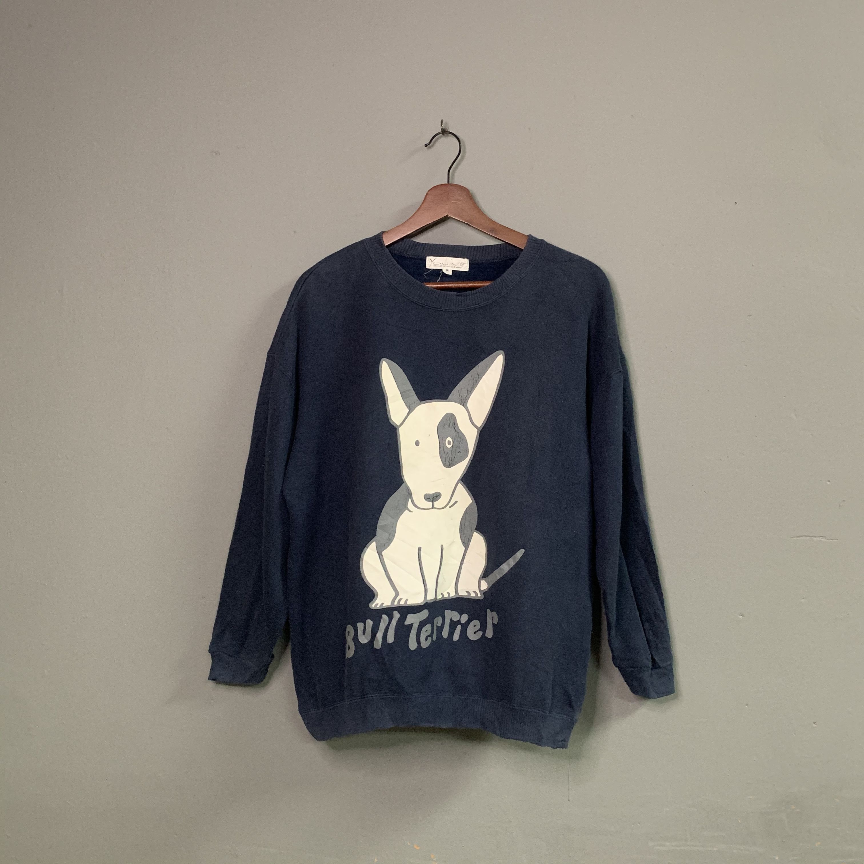 Japanese Brand Japanese Vintage Dog Crewneck Sweater Cropped Sweatshirt Size US M / EU 48-50 / 2 - 1 Thumbnail