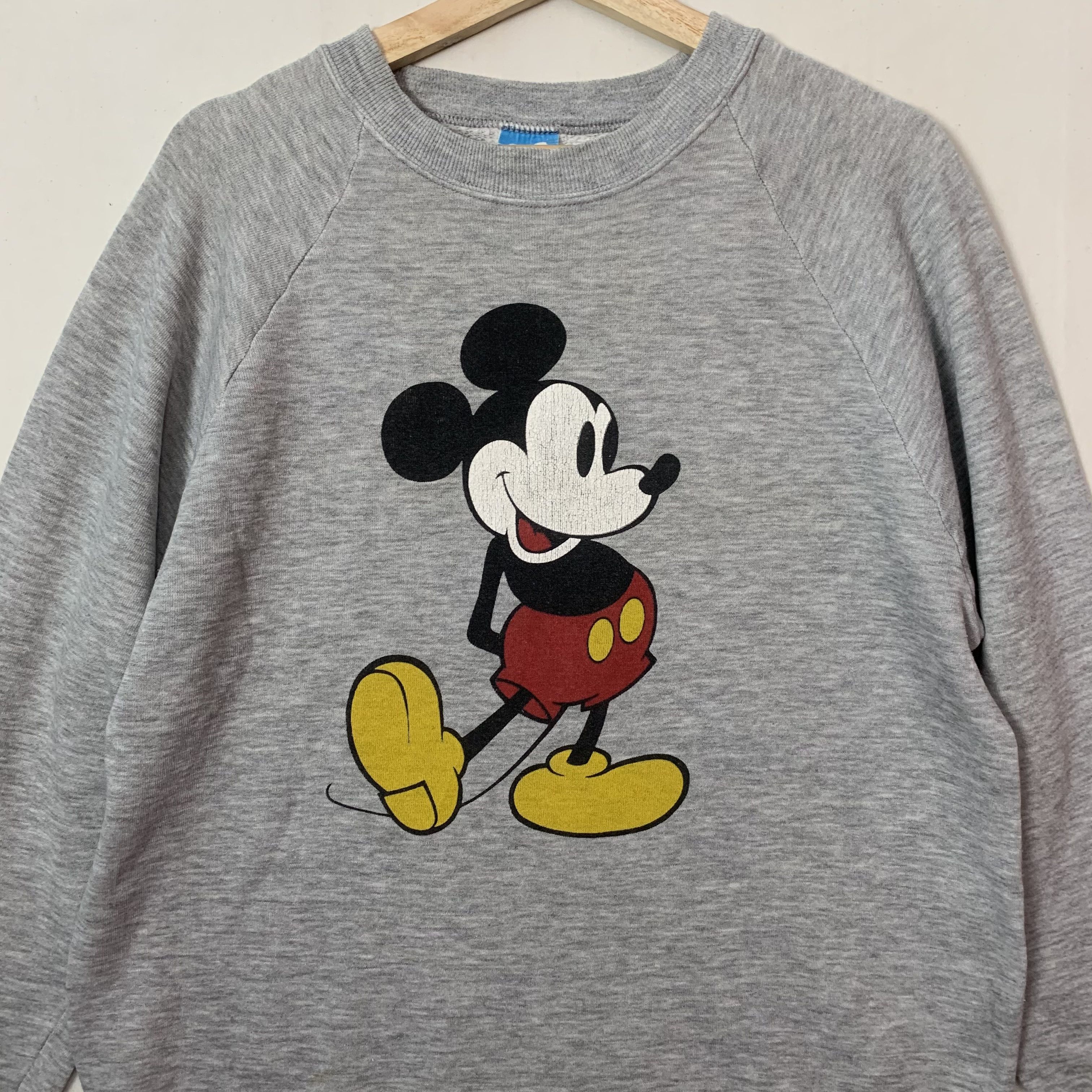 Mickey Mouse 🔥BEST OFFER🔥Vtg Mickey By WaltDisneyProductions Pullover Size US L / EU 52-54 / 3 - 3 Thumbnail
