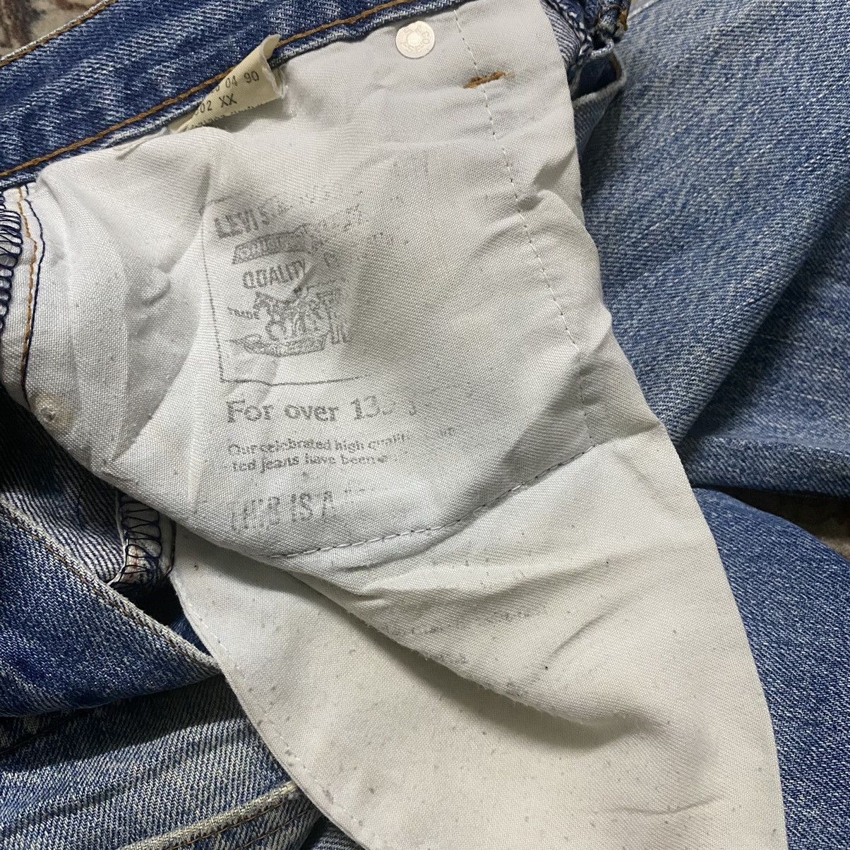 Levi's Vintage Levis 502xx BIG E Selvedge Jeans Distressed 28x32 Size US 28 / EU 44 - 17 Thumbnail