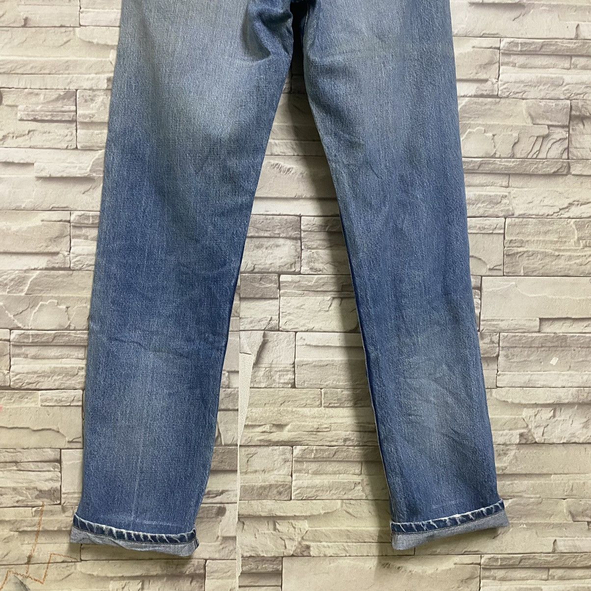 Levi's Vintage Levis 502xx BIG E Selvedge Jeans Distressed 28x32 Size US 28 / EU 44 - 13 Thumbnail