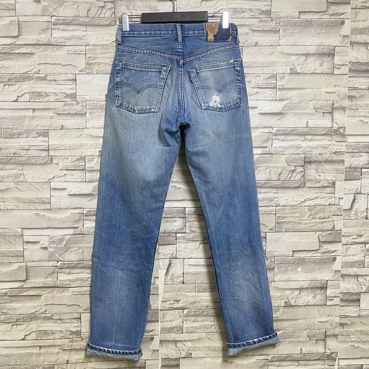 Levi's Vintage Levis 502xx BIG E Selvedge Jeans Distressed 28x32 Size US 28 / EU 44 - 12 Thumbnail