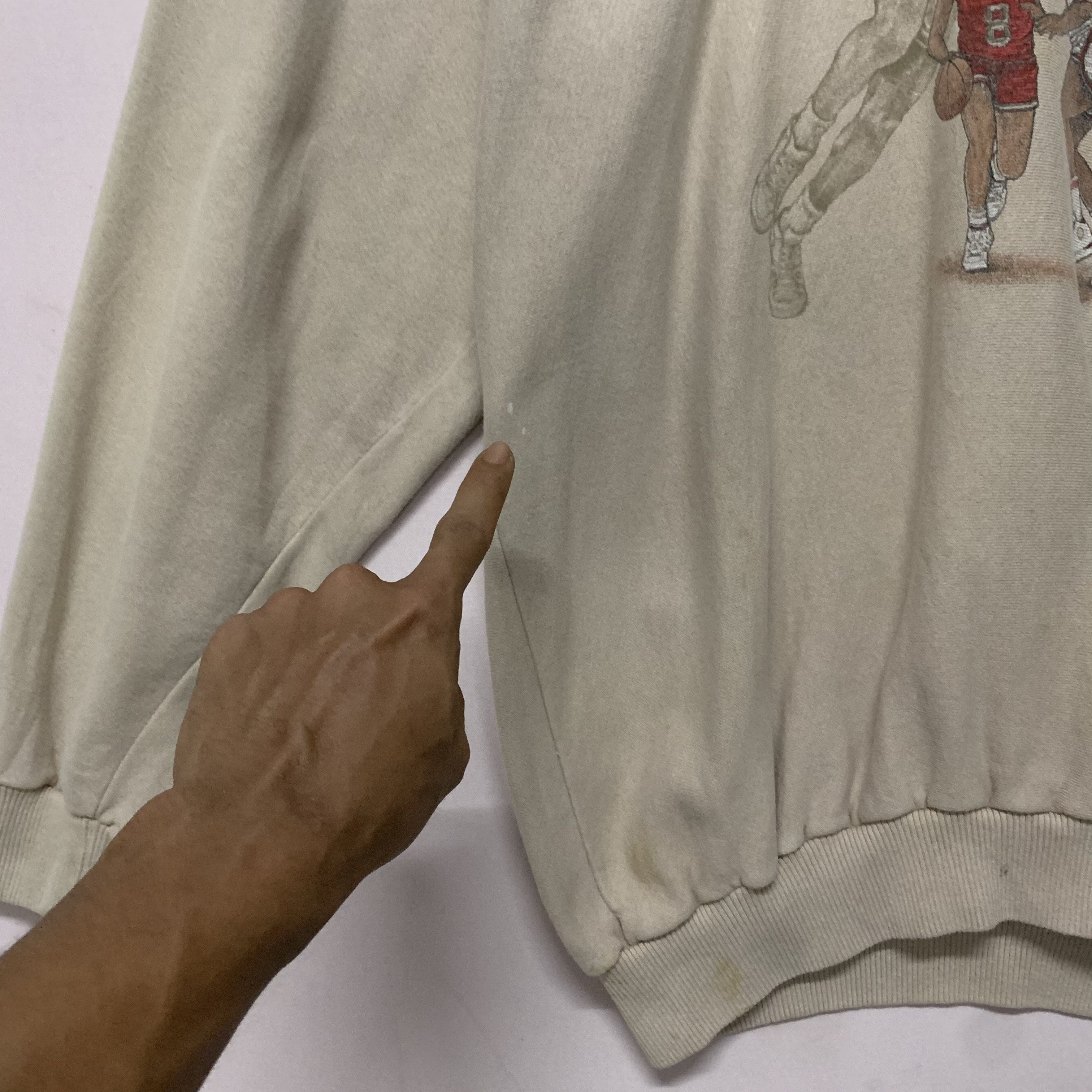 NBA Vintage San Segal Sportswear NBA Crewneck Sweatshirt Size US L / EU 52-54 / 3 - 4 Thumbnail