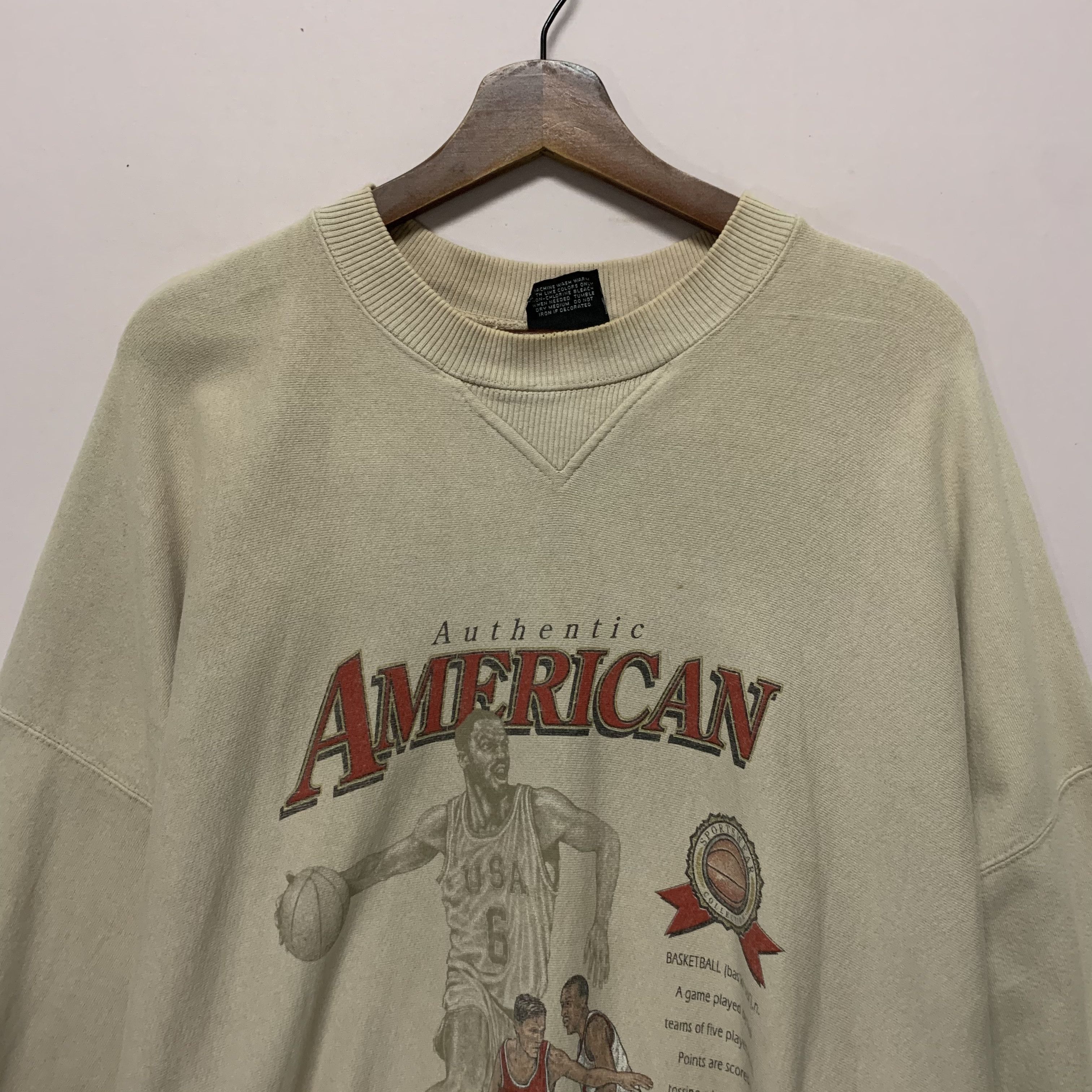 NBA Vintage San Segal Sportswear NBA Crewneck Sweatshirt Size US L / EU 52-54 / 3 - 3 Thumbnail