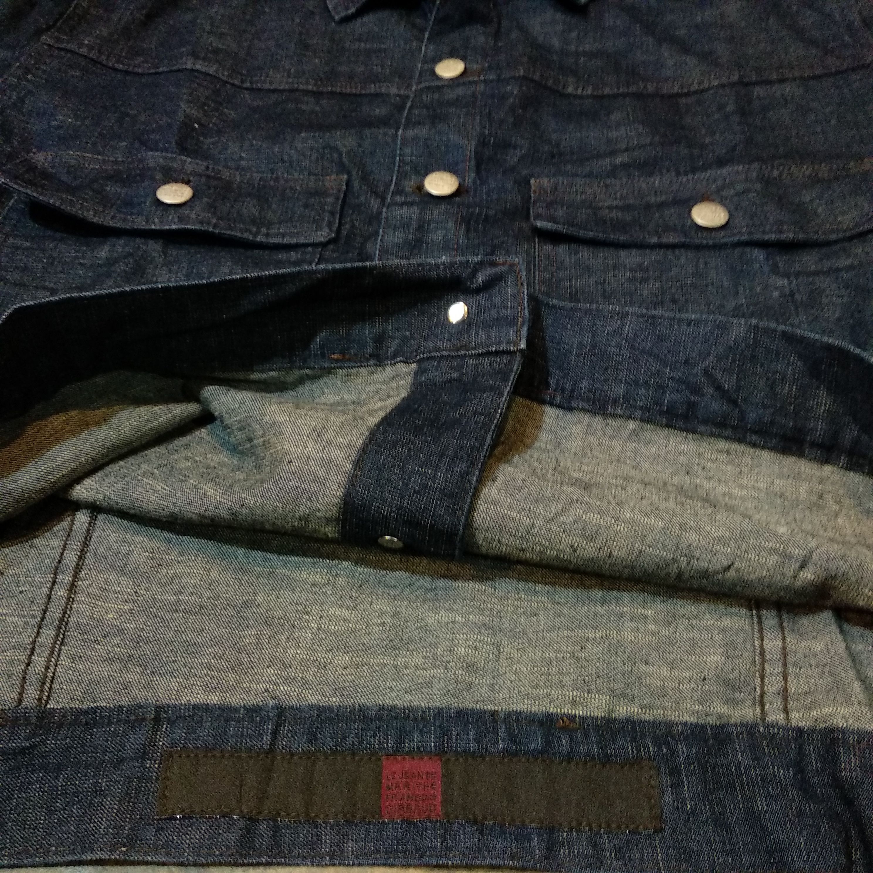 Marithe + Francois Girbaud MARITHE FRANCOIS GIRBAUD TYPE 2 INDIGO DENIM JACKET Size US XL / EU 56 / 4 - 3 Thumbnail