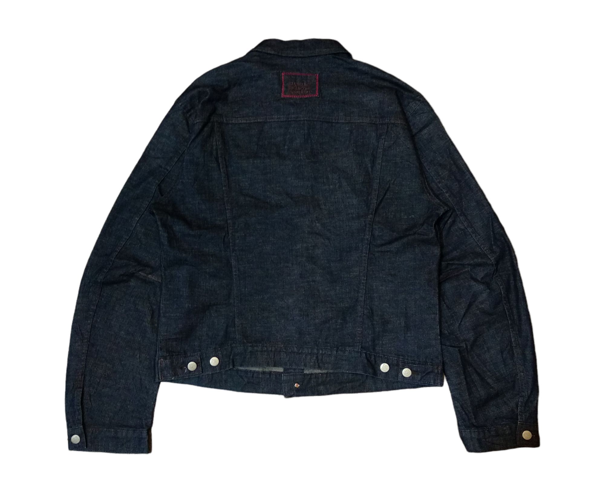 Marithe + Francois Girbaud MARITHE FRANCOIS GIRBAUD TYPE 2 INDIGO DENIM JACKET Size US XL / EU 56 / 4 - 2 Thumbnail