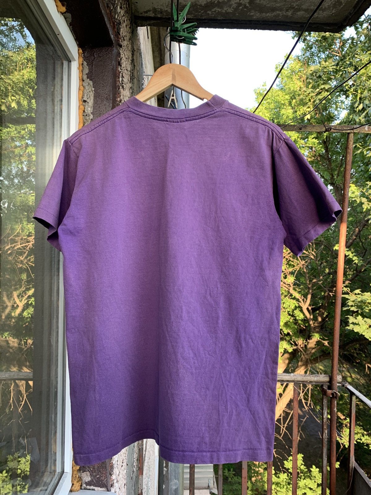 NBA Vintage Los Angeles Lakers Nutmeg Made In USA Faded Shirt Size US M / EU 48-50 / 2 - 11 Thumbnail