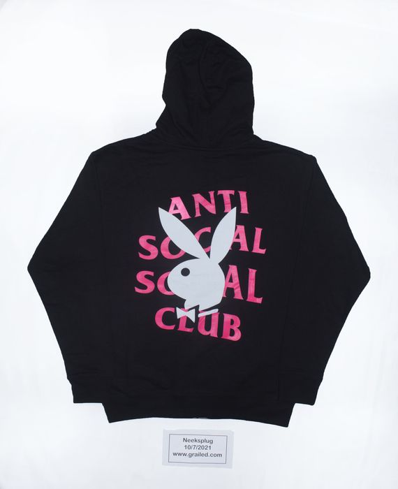 Playboy anti social discount hoodie