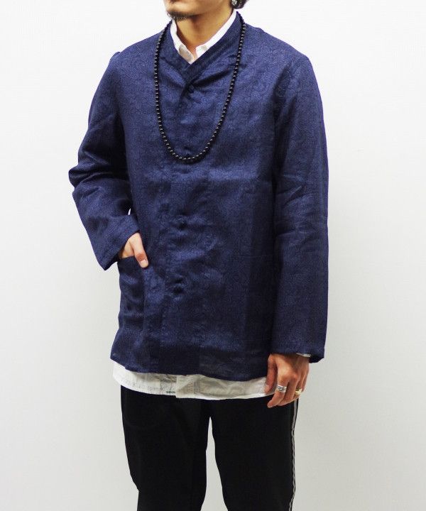 needles】ORIENTAL BUTTON STAND COLLAR