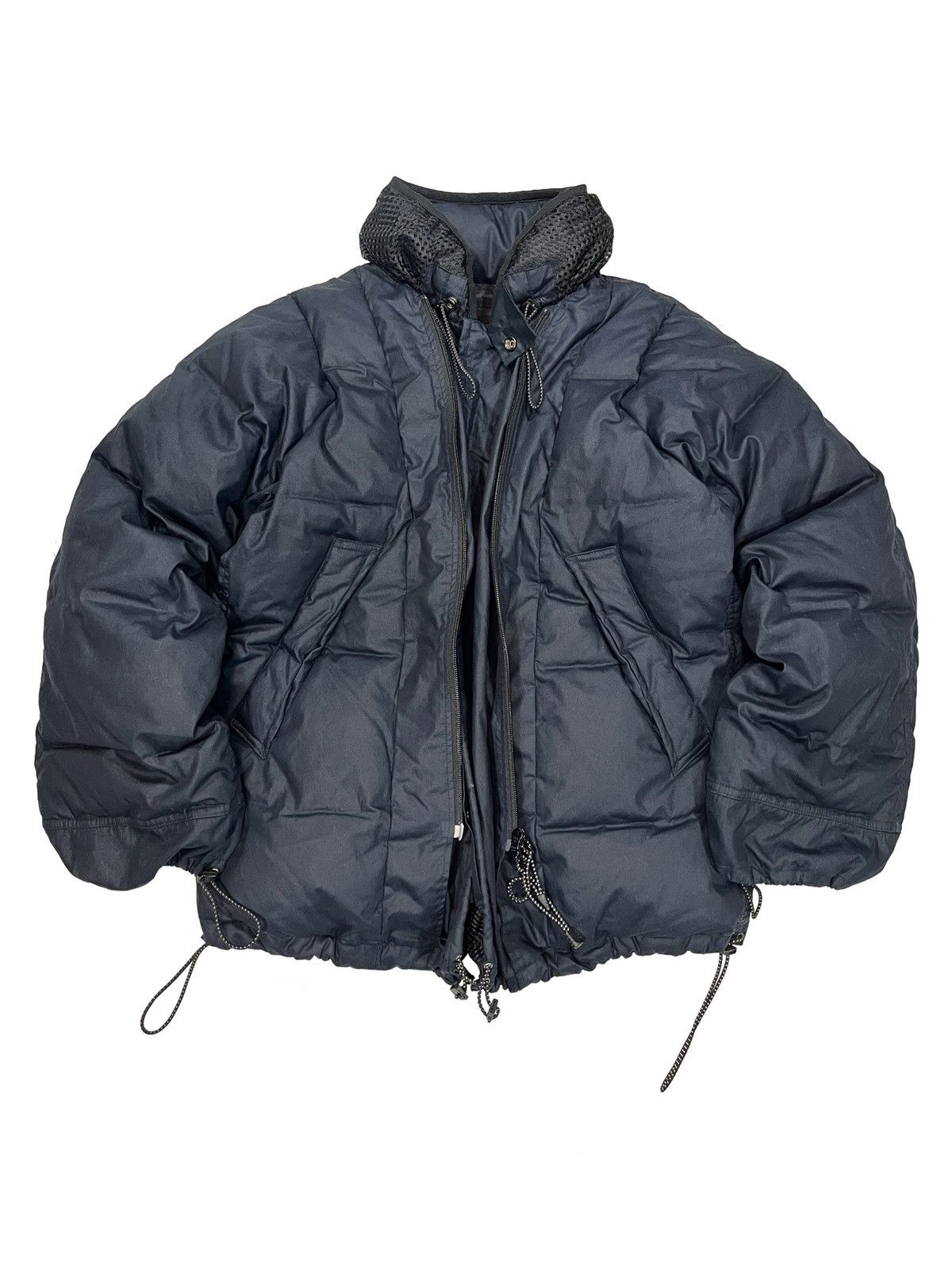 Cabane De Zucca × Issey Miyake 2003-2004 Zucca Down Net Layered 