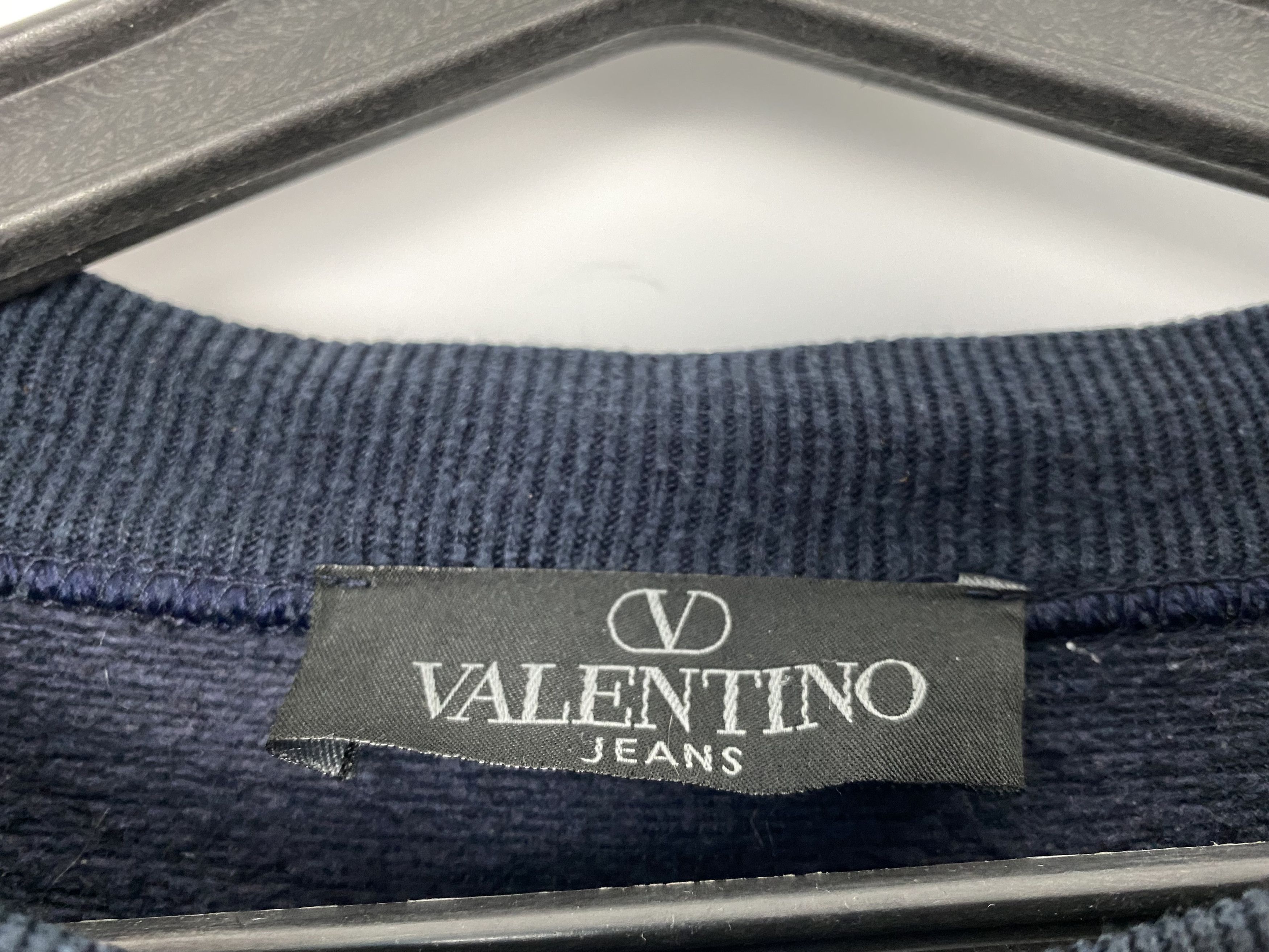 Valentino VALENTINO Jeans Vintage Sweaters Big Logo Made in Italy Size US L / EU 52-54 / 3 - 5 Thumbnail