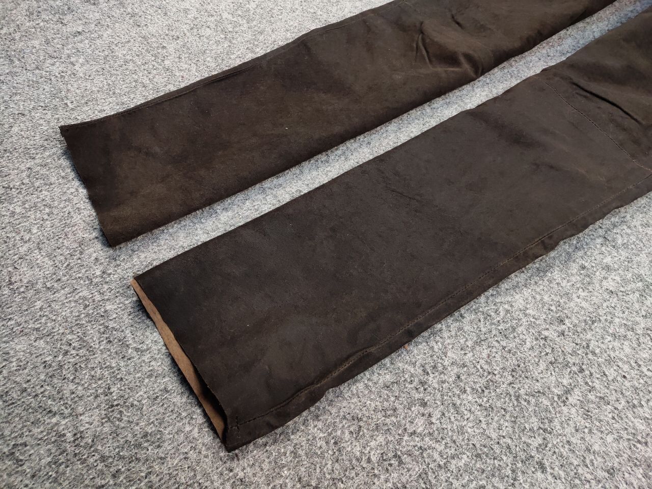 Japanese Brand Vintage 90's Japan leather Dark Brown Trousers Casual Pants Size US 34 / EU 50 - 5 Thumbnail