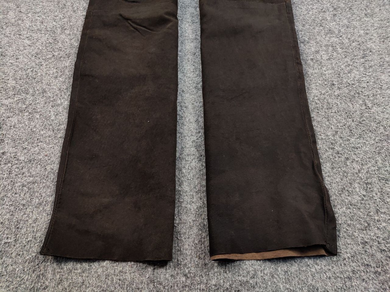 Japanese Brand Vintage 90's Japan leather Dark Brown Trousers Casual Pants Size US 34 / EU 50 - 8 Thumbnail