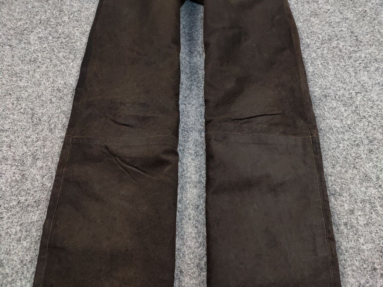 Japanese Brand Vintage 90's Japan leather Dark Brown Trousers Casual Pants Size US 34 / EU 50 - 9 Thumbnail