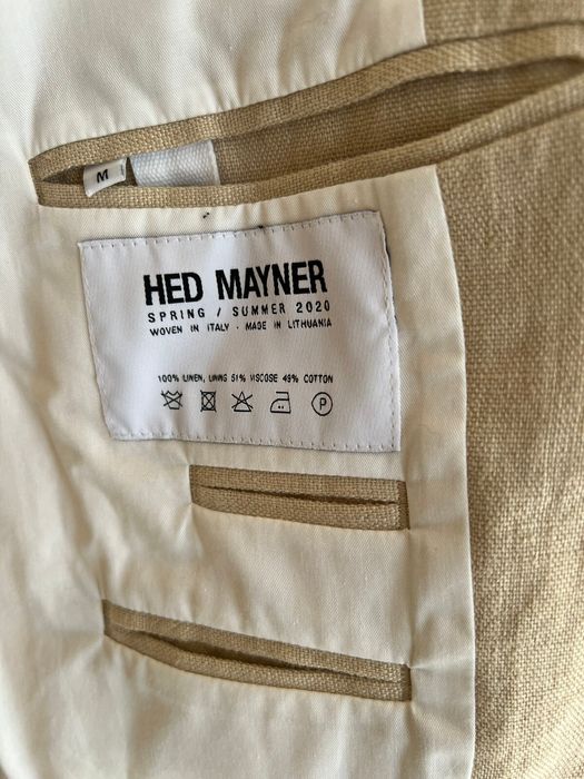 Hed Mayner Rare oversize linen blazer size M | Grailed