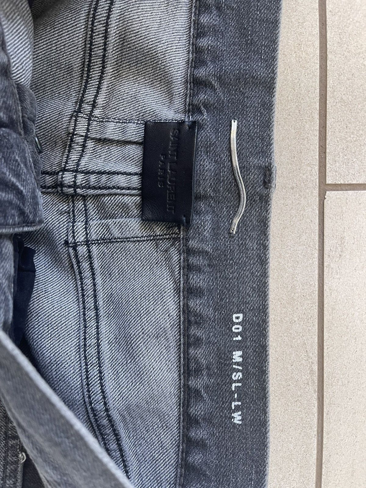 Saint Laurent Paris Saint Laurent grey D01 2015 Size US 27 - 2 Thumbnail