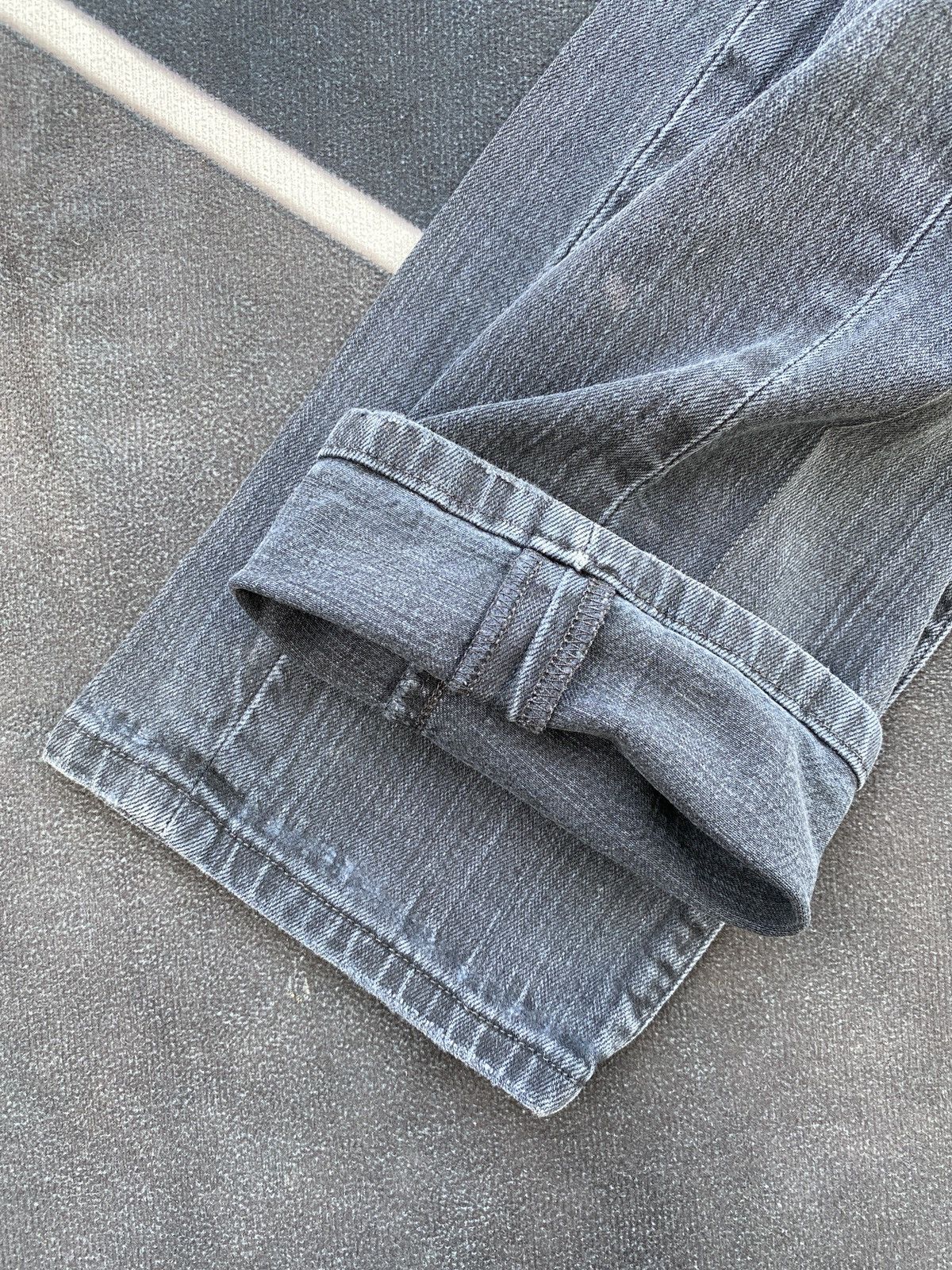 Jean × Levi's × Vintage VINTAGE LEVIS 511 FADED BLACK JEANS-J424 Size US 34 / EU 50 - 9 Thumbnail