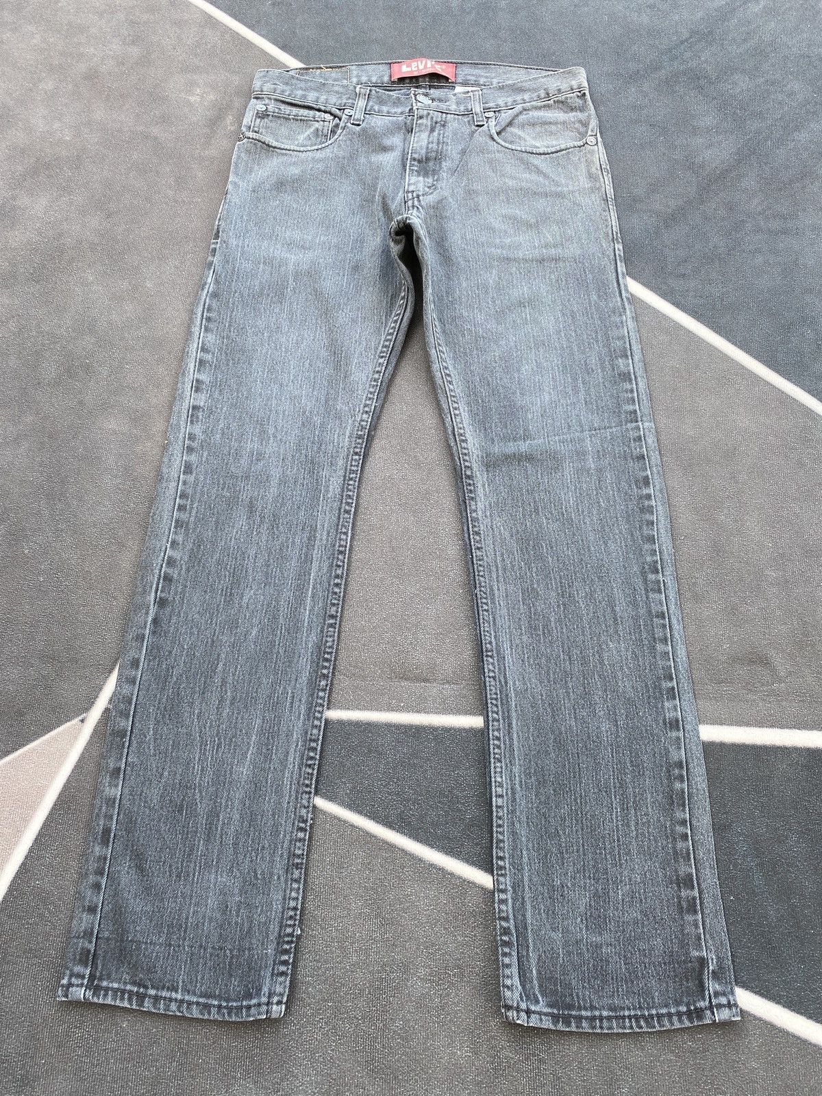 Jean × Levi's × Vintage VINTAGE LEVIS 511 SKINNY JEANS-J425 Size US 32 / EU 48 - 2 Thumbnail