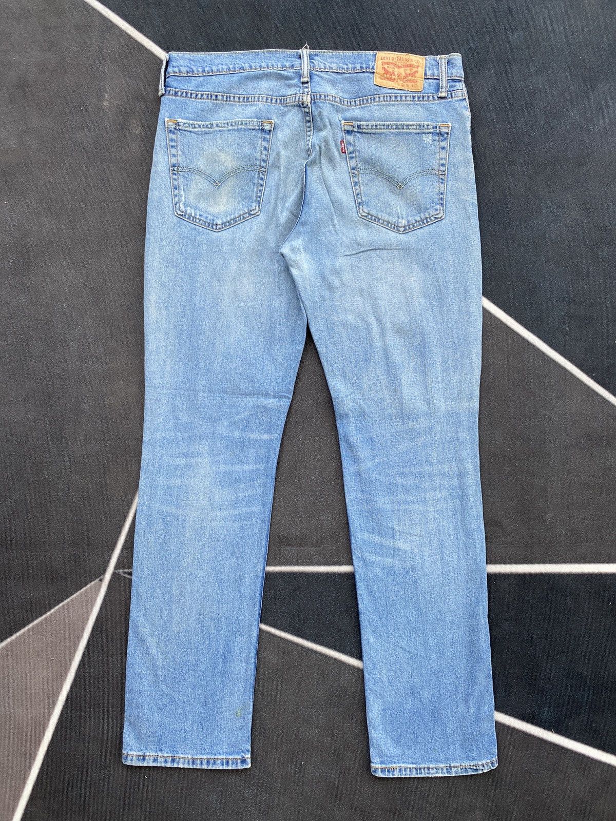 Jean × Levi's × Vintage VINTAGE LEVIS 511 DISTRESSED BLUE WASH JEANS-J426 Size US 37 - 8 Thumbnail