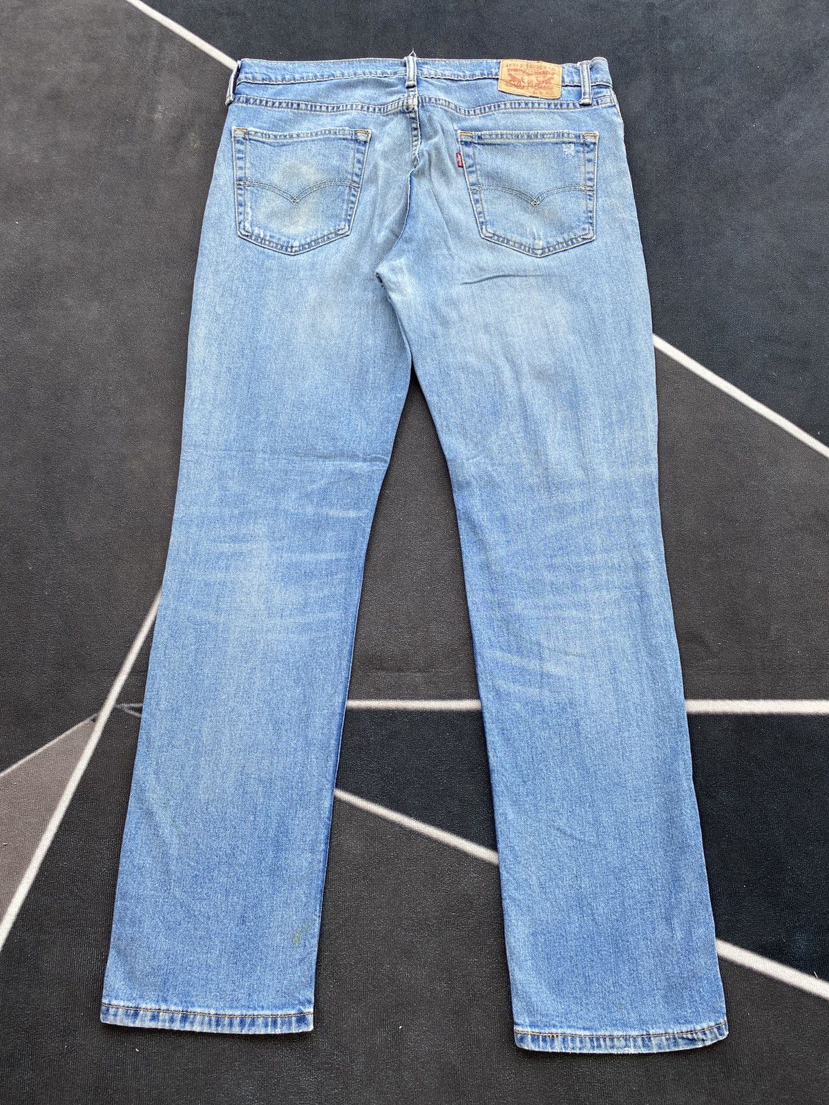 Jean × Levi's × Vintage VINTAGE LEVIS 511 DISTRESSED BLUE WASH JEANS-J426 Size US 37 - 9 Thumbnail