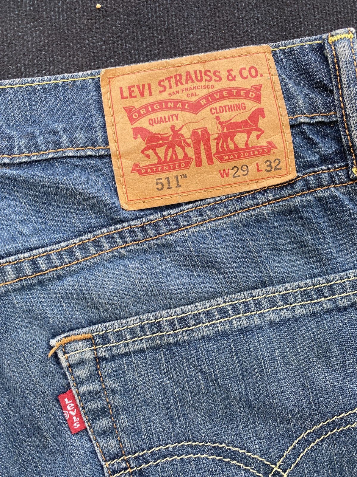 Jean × Levi's × Vintage VINTAGE LEVIS 511 JEANS-J428 Size US 30 / EU 46 - 9 Thumbnail